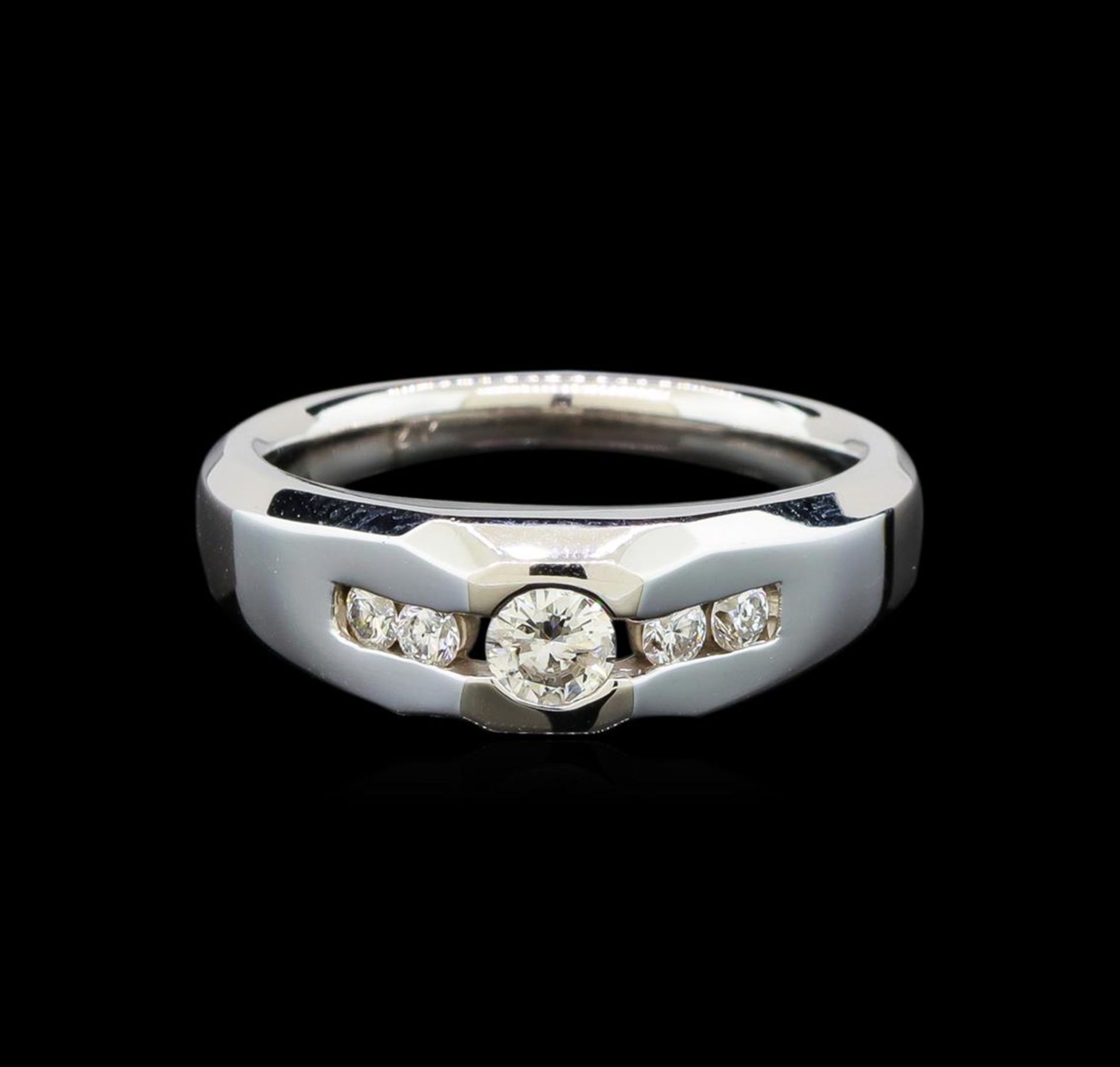 14KT White Gold 0.55 ctw Diamond Ring - Image 2 of 5