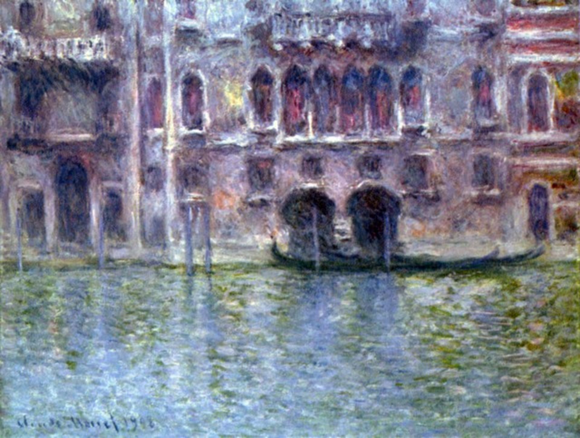 Claude Monet - Palazzo da Mula, Venice