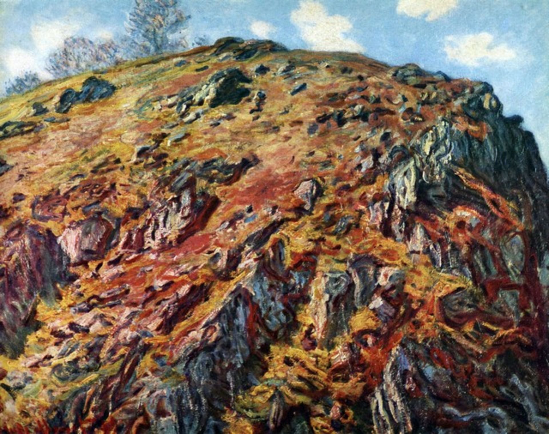 Claude Monet - The Boulder