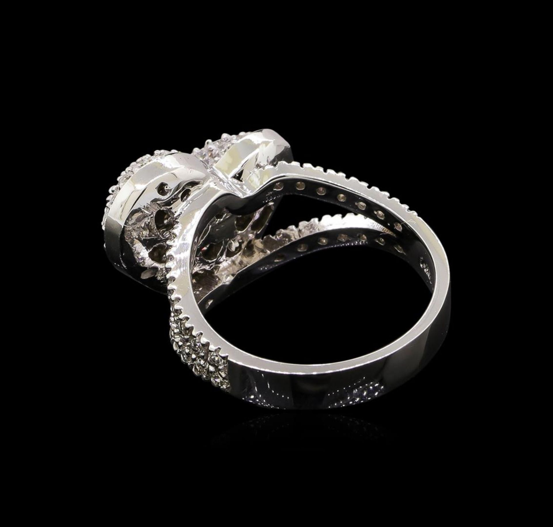 14KT White Gold 1.01 ctw Diamond Ring - Image 3 of 5