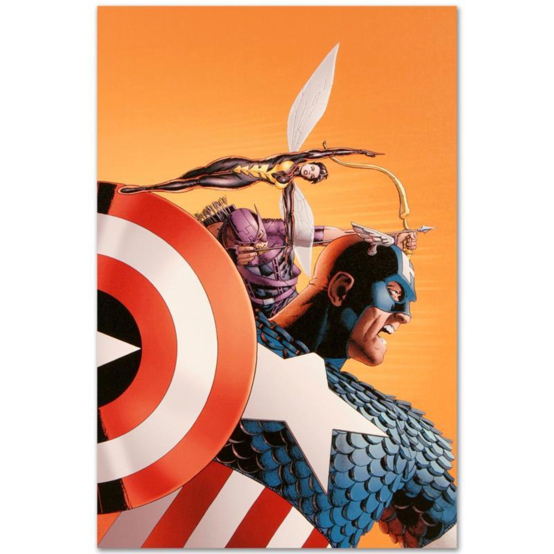 Marvel Comics "Avengers #77" Numbered Limited Edition Giclee on Canvas by John C