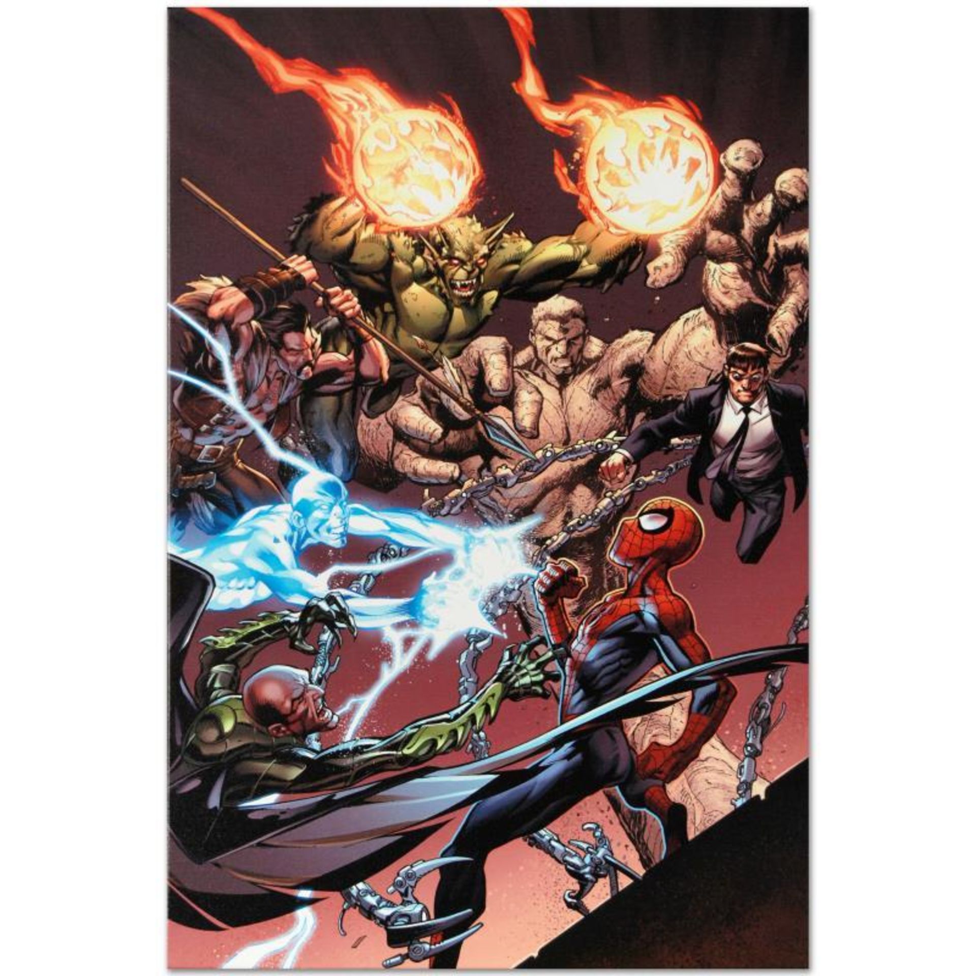 Marvel Comics "Ultimate Spider-Man #158" Numbered Limited Edition Giclee on Canv