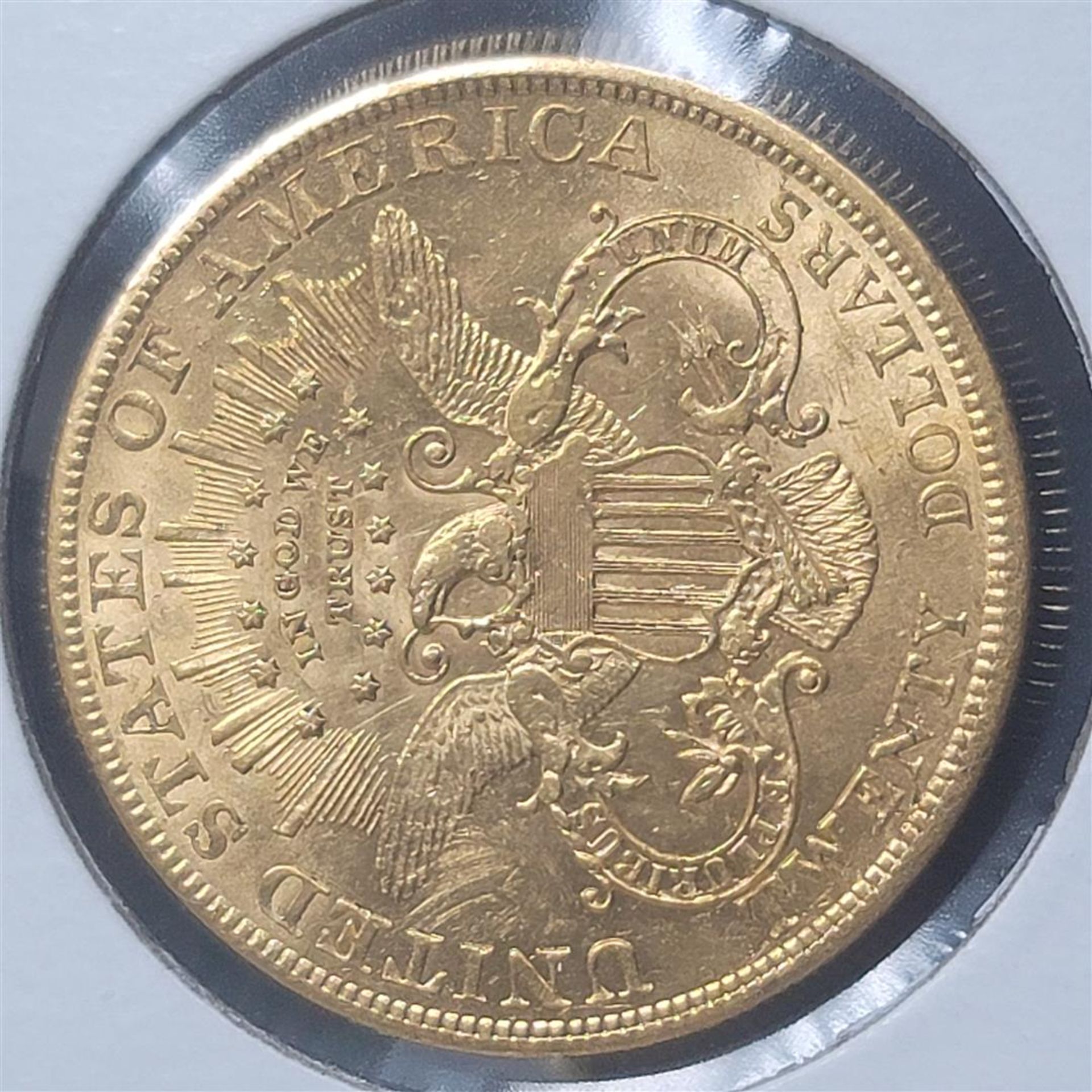 1904 20$ Liberty Head Double Eagle Gold Coin BU - Image 2 of 2