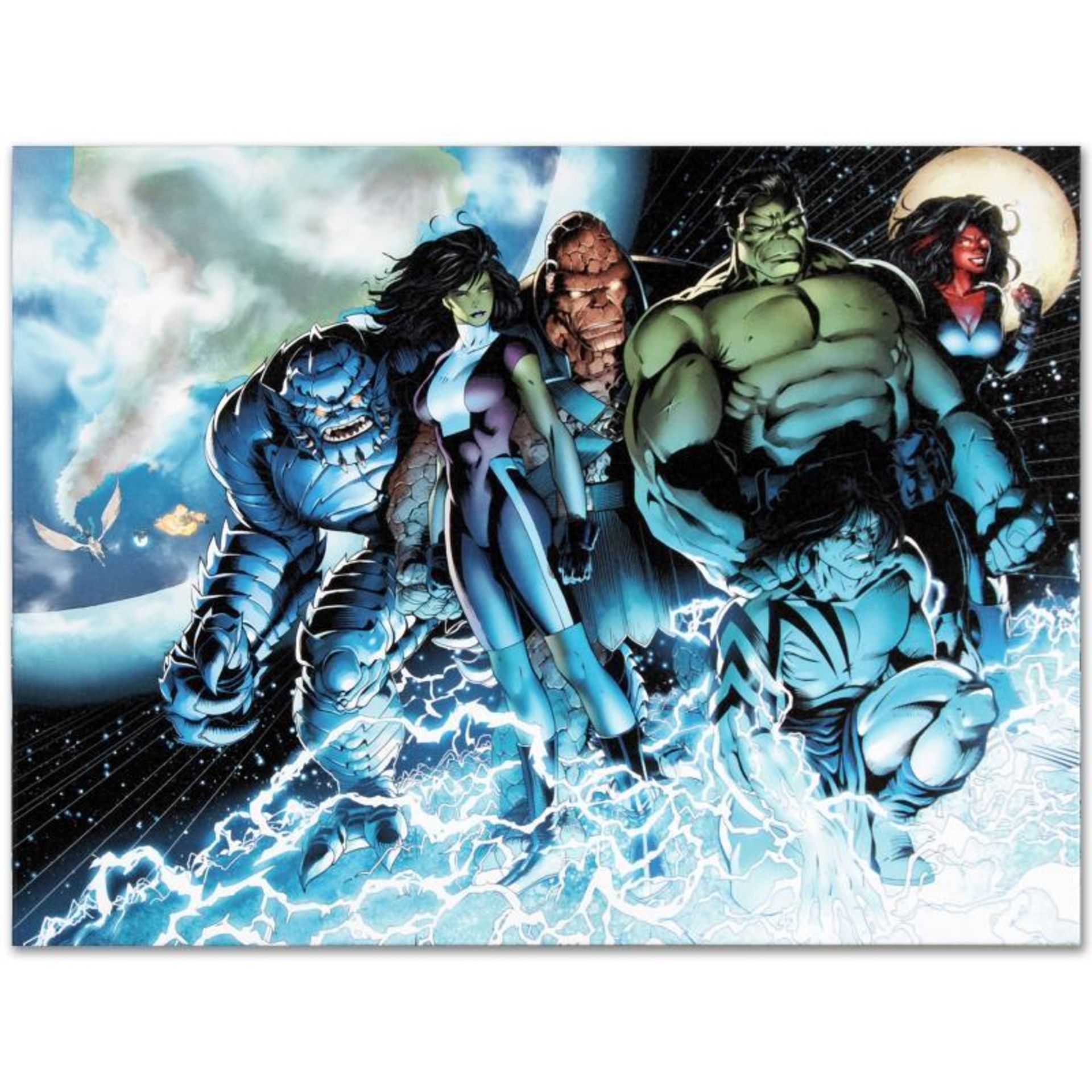 Marvel Comics "Incredible Hulks #615" Numbered Limited Edition Giclee on Canvas