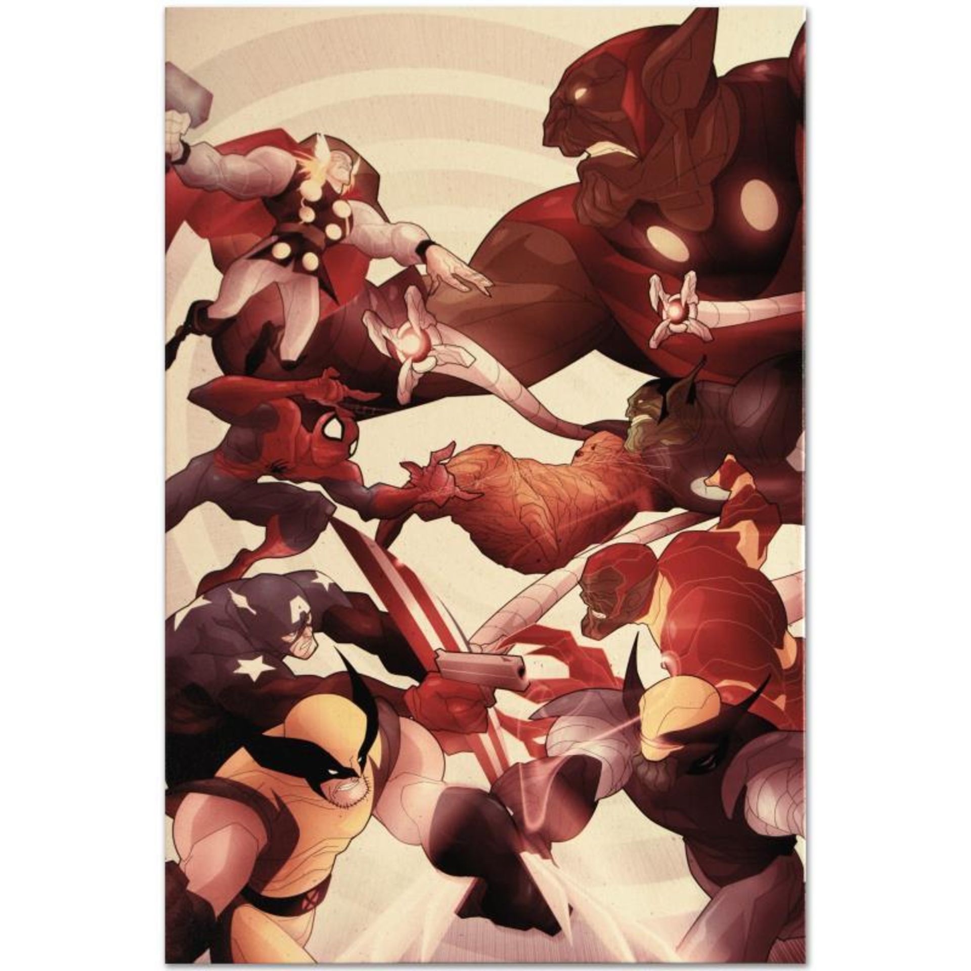 Marvel Comics "Secret Invasion: Front Line #5" Numbered Limited Edition Giclee o