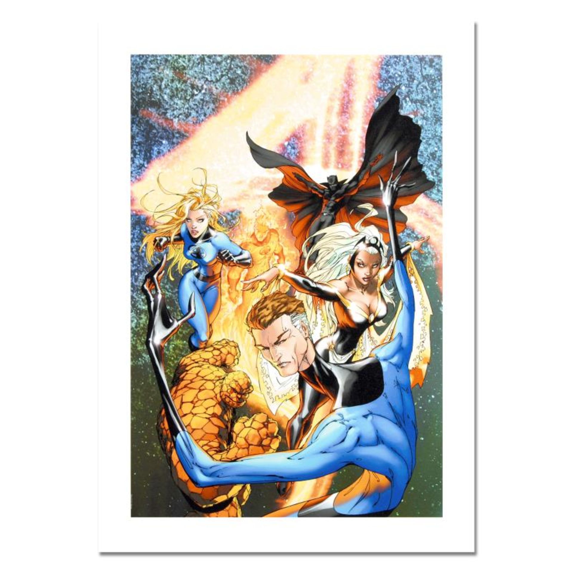 Marvel Comics, "Fantastic Four #548" Numbered Limited Edition Canvas by Michael
