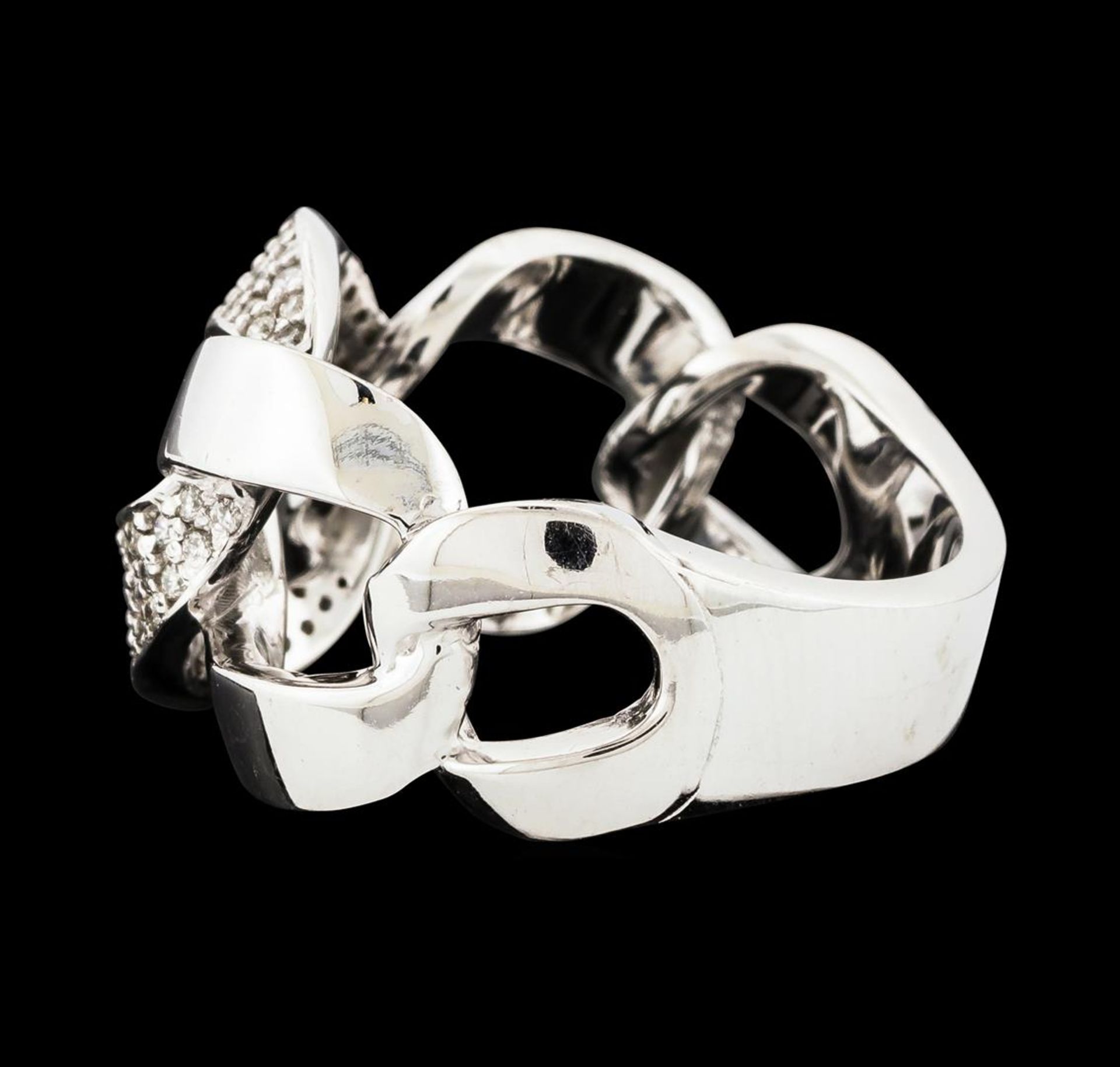 0.33 ctw Diamond Ring - 14KT White Gold - Image 3 of 4