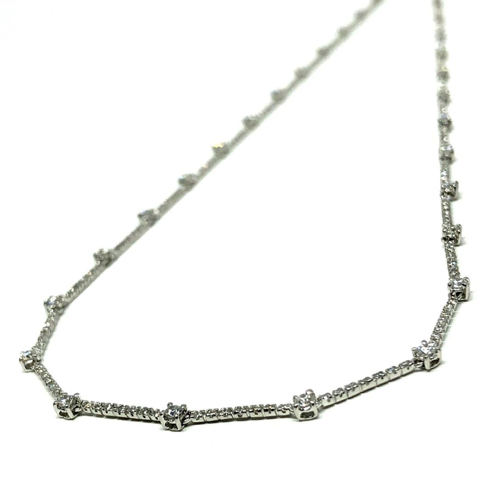 2.20 ctw Diamond Necklace - 18KT White Gold - Image 3 of 4