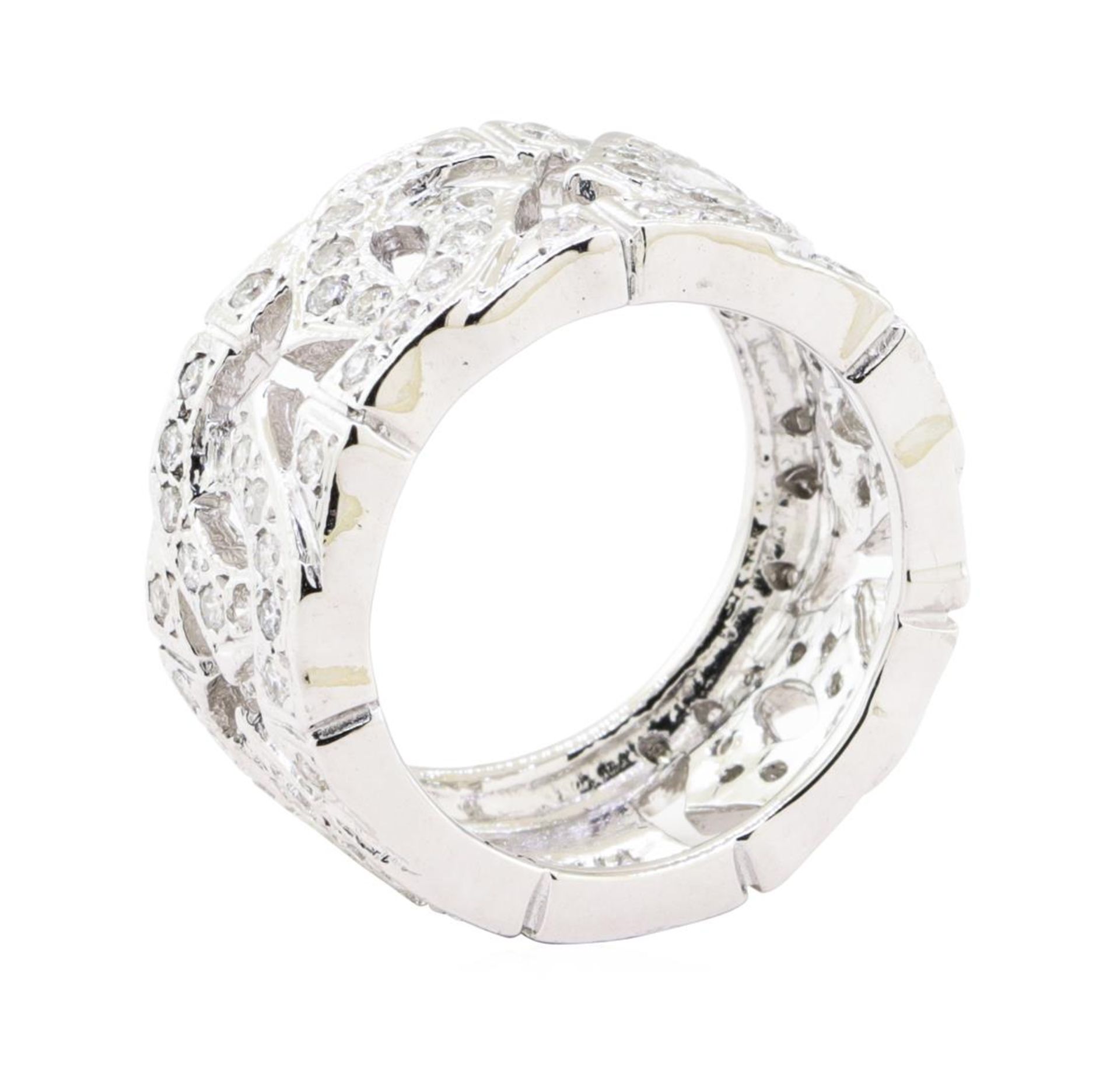1.20 ctw Diamond Ring - 14KT White Gold - Image 4 of 5