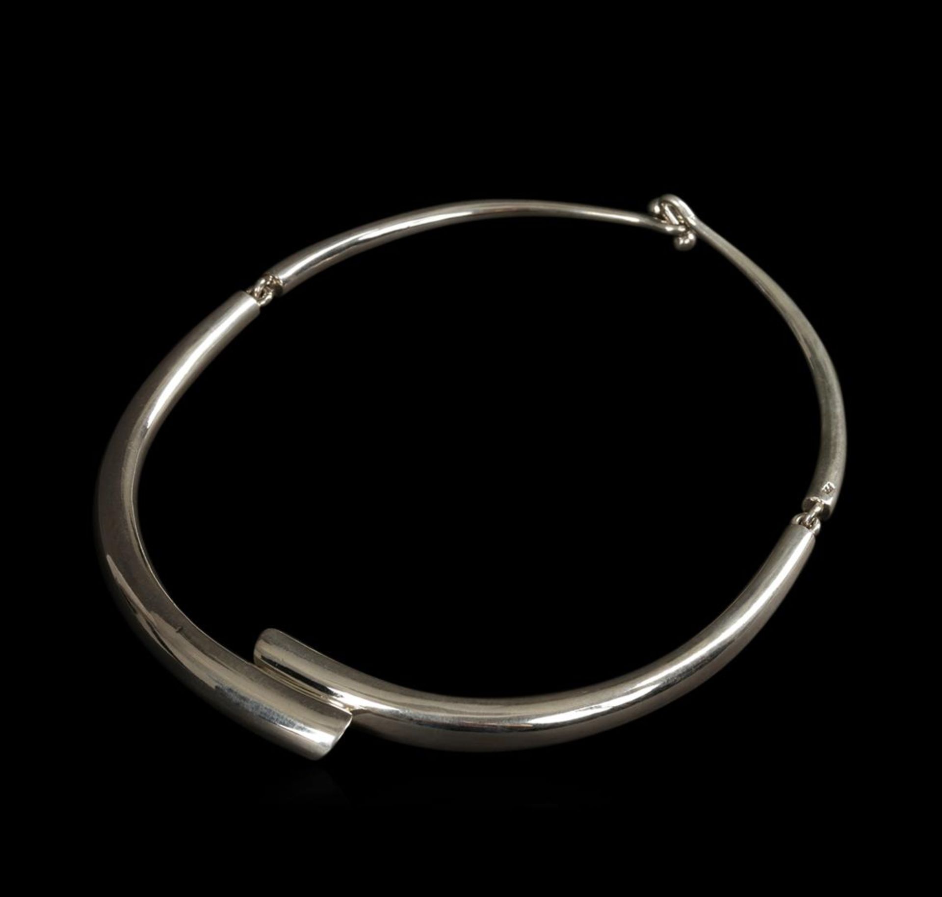 Classic Sterling Silver Necklace - Image 3 of 3
