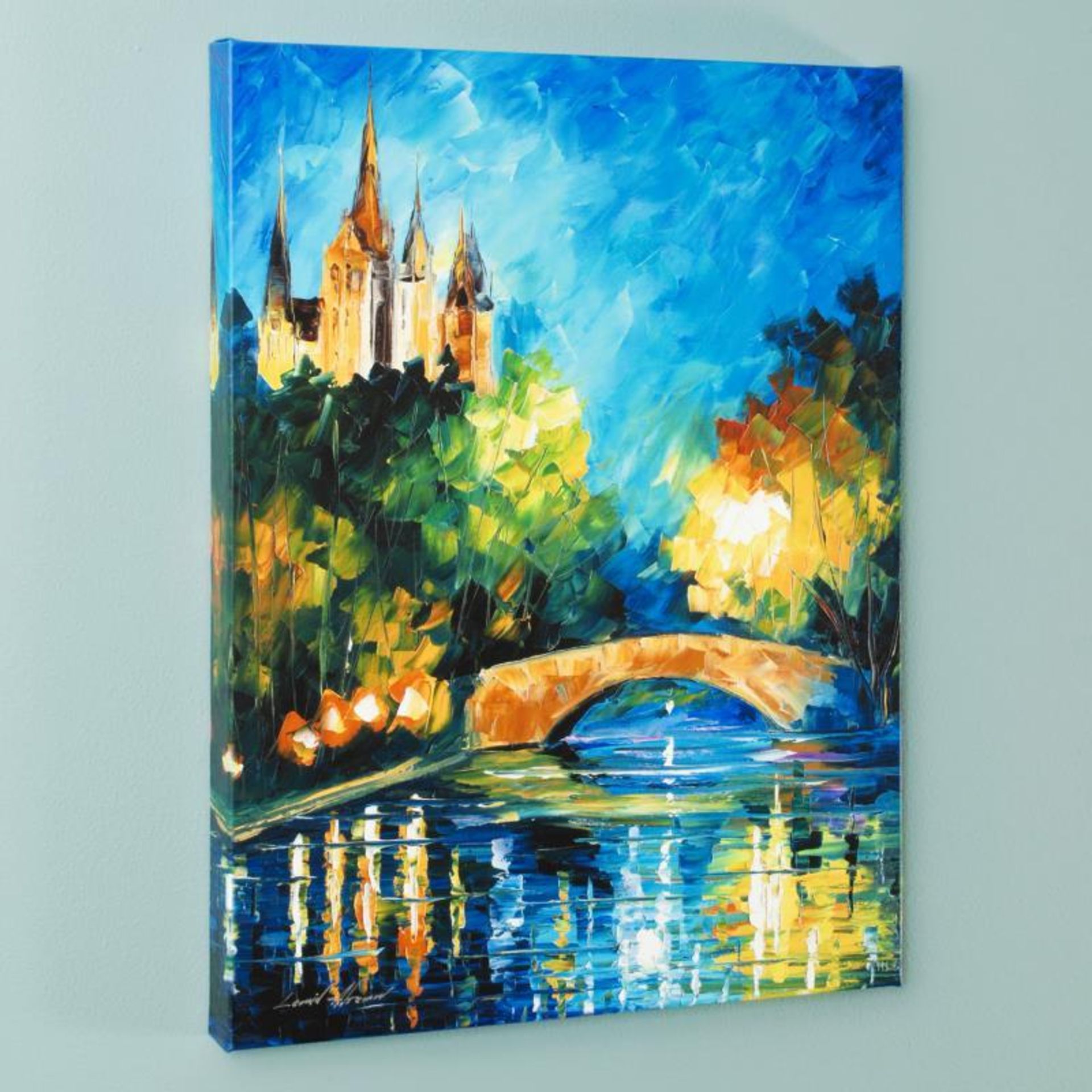 Leonid Afremov (1955-2019) "Perfect Night" Limited Edition Giclee on Canvas, Num - Image 3 of 3