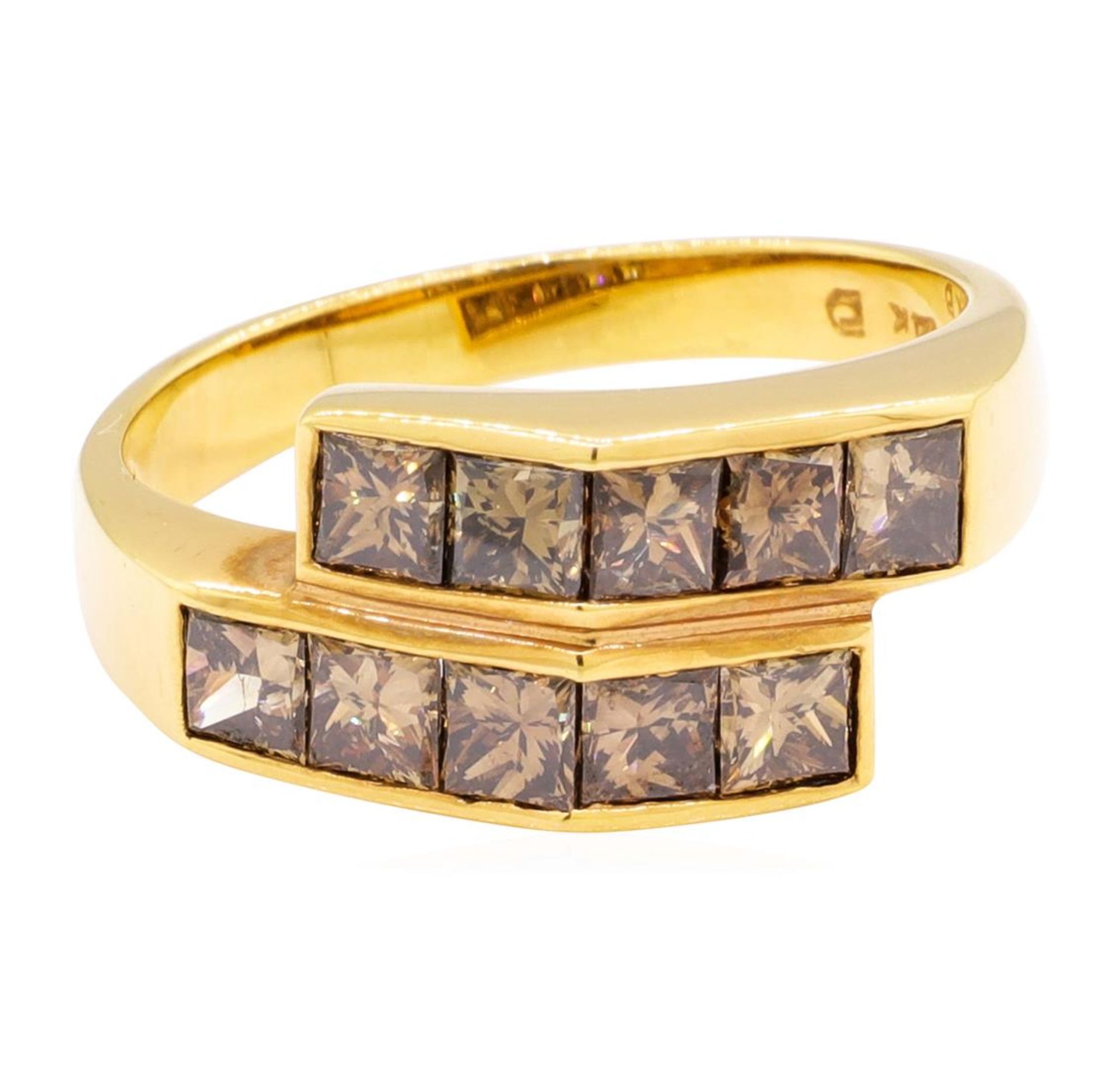 1.65 ctw Princess Cut Diamond Ring - 14KT Rose Gold - Image 2 of 5