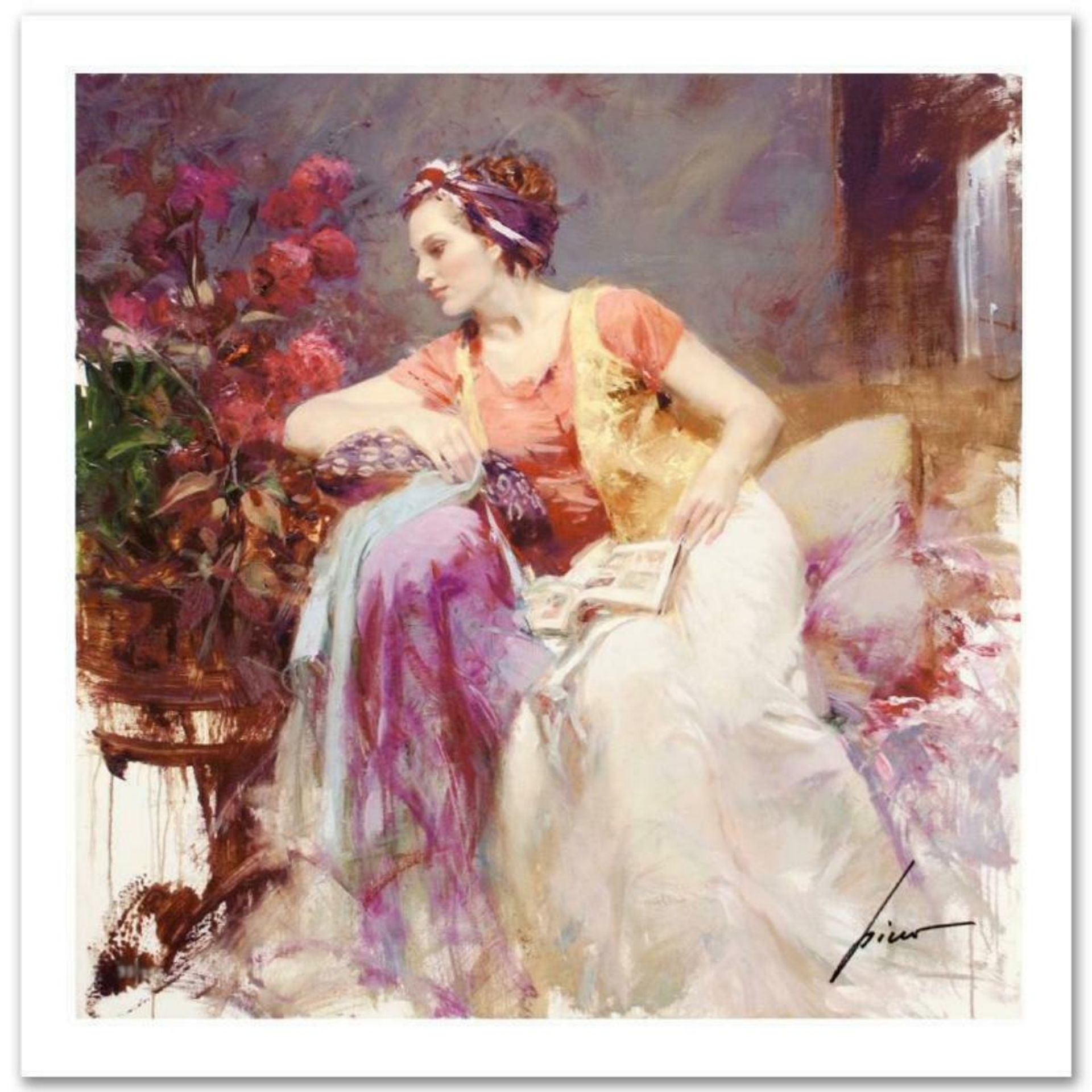 Pino (1939-2010) "Serendipity" Limited Edition Giclee. Numbered and Hand Signed;