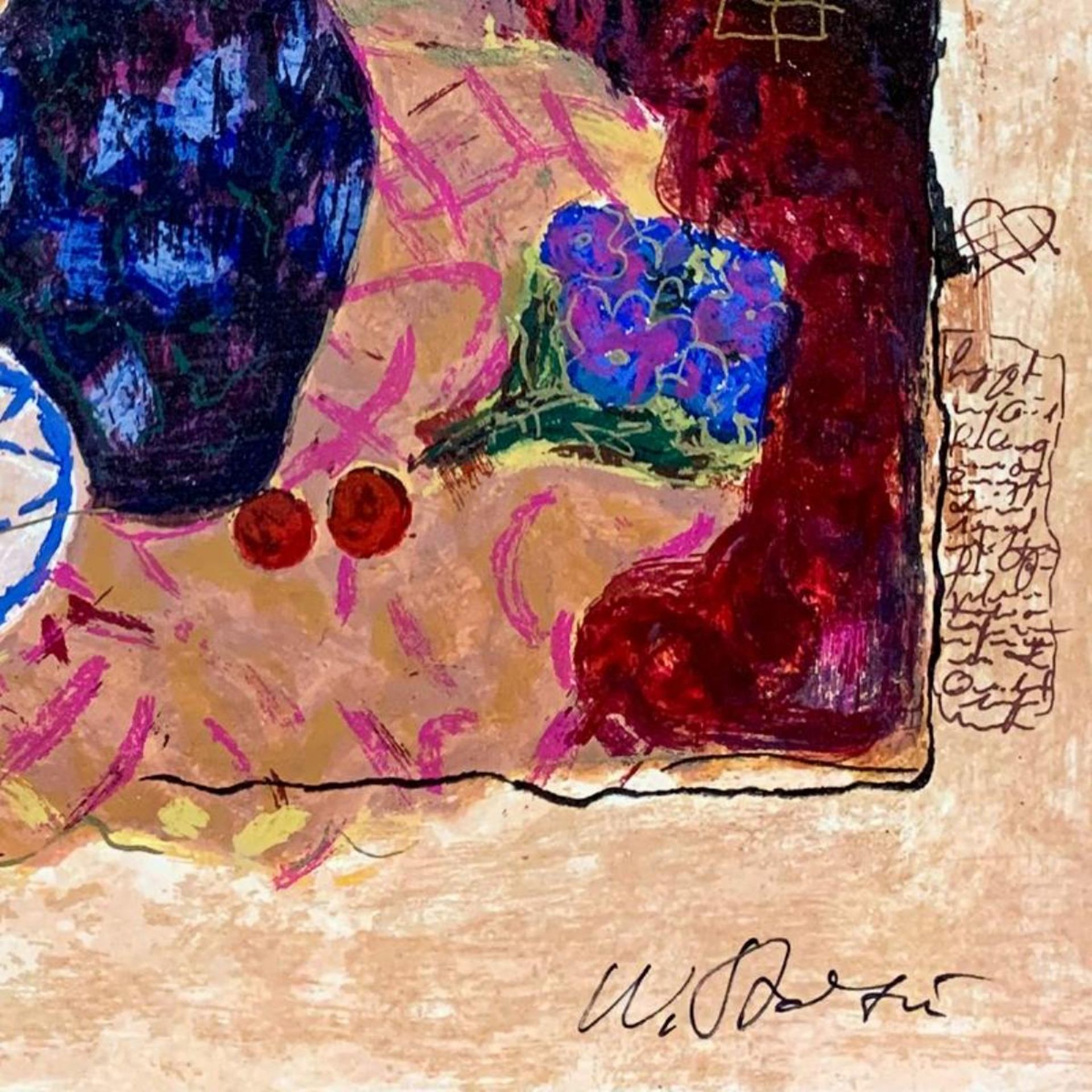 Alexander Galtchansky (1959-2008) and Tanya Wissotzky (1959-2006), Hand Signed L - Image 2 of 3