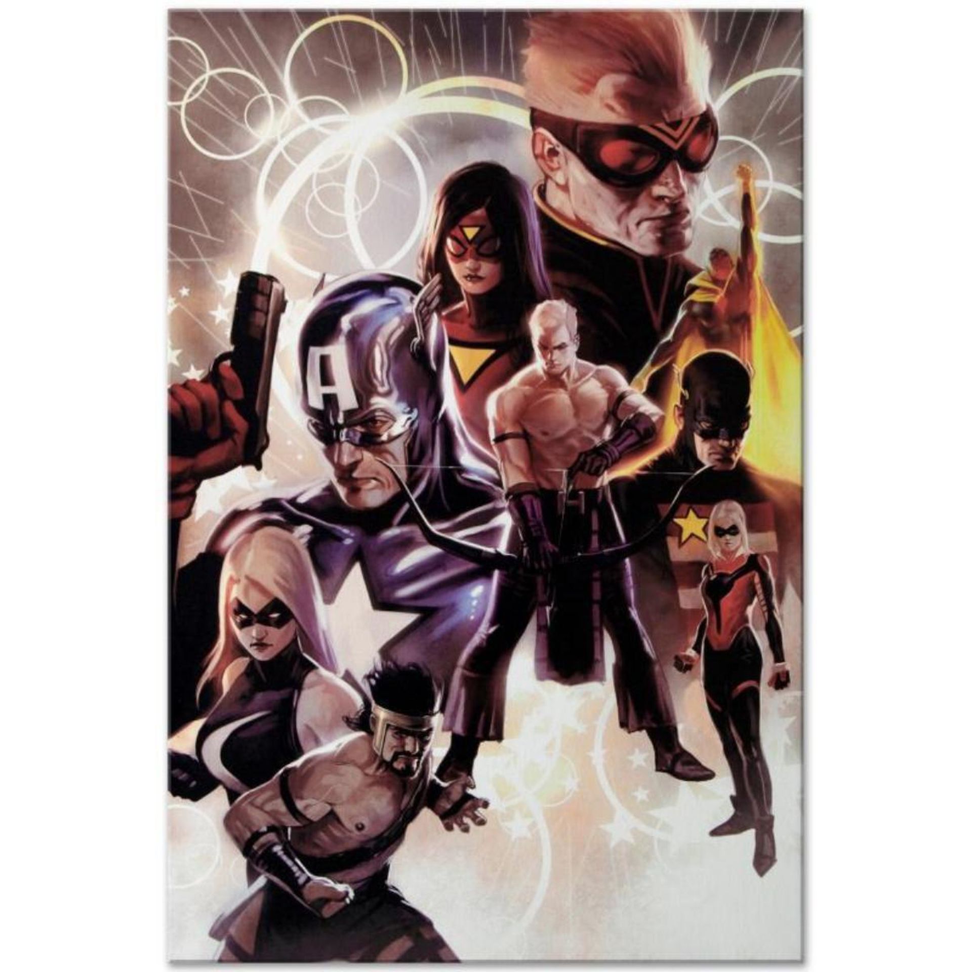 Marvel Comics "The Mighty Avengers #30" Extremely Numbered Limited Edition Gicle