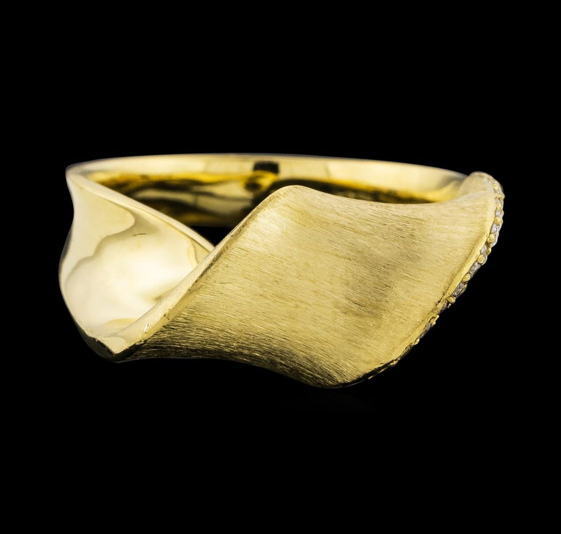 0.15 ctw Diamond Ring - 14KT Yellow Gold - Image 2 of 4