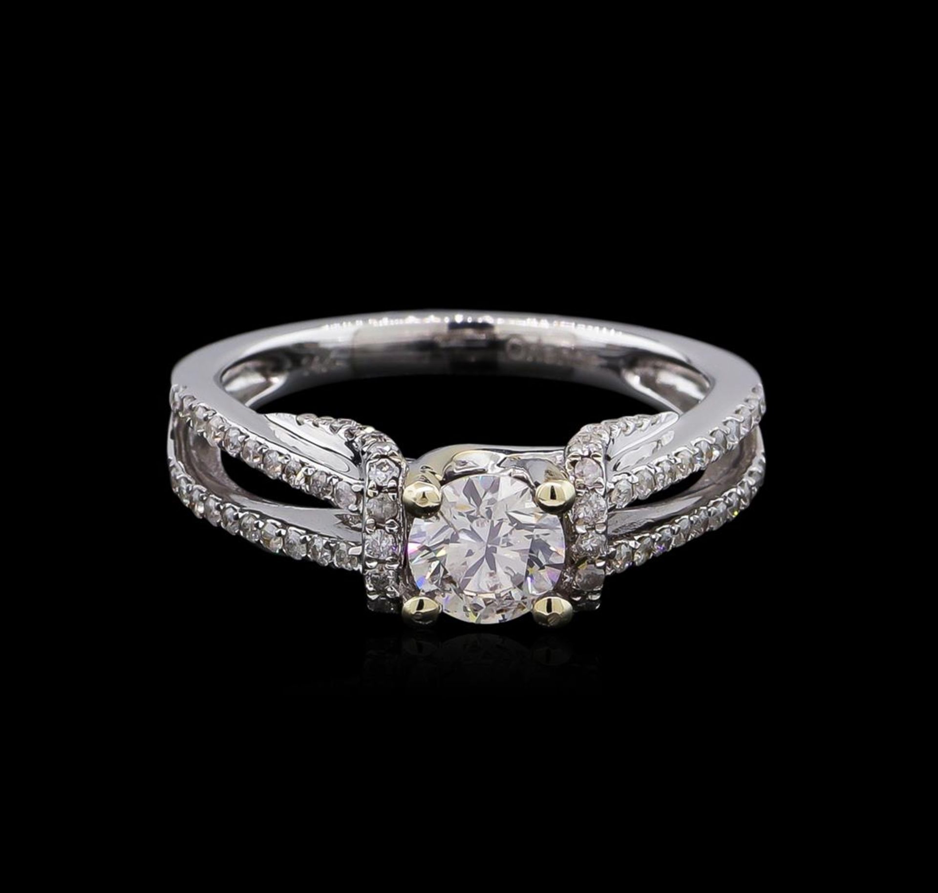 14KT White Gold 0.61 ctw Diamond Engagement Ring - Image 2 of 5