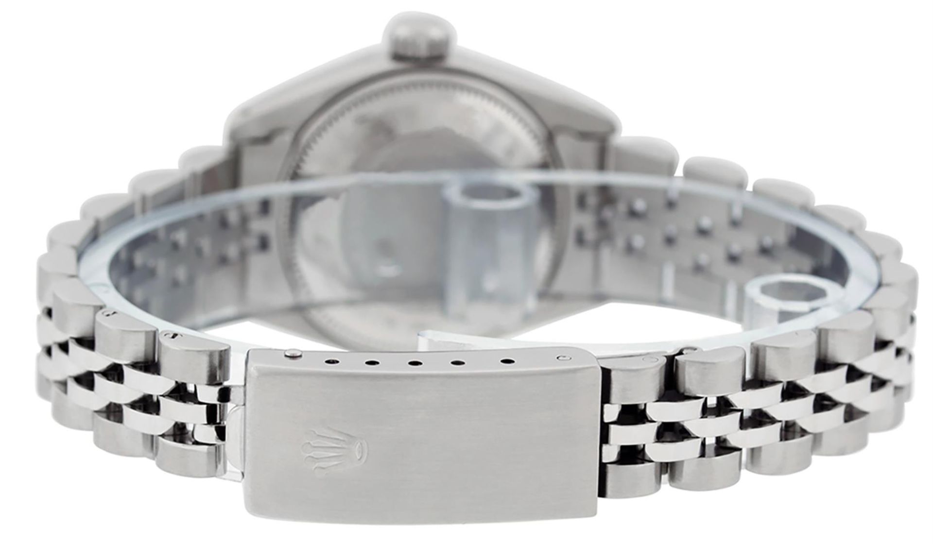 Rolex Ladies Stainless Steel Silver Index 26MM Datejust Wristwatch - Image 4 of 8