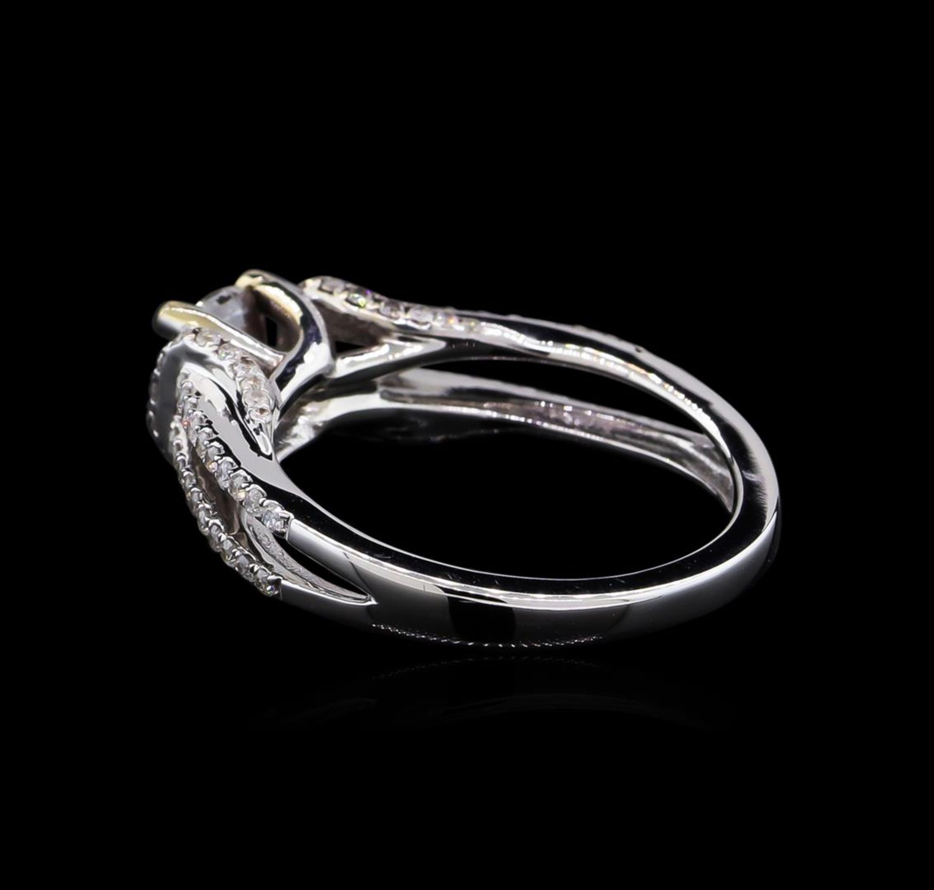 14KT White Gold 0.61 ctw Diamond Engagement Ring - Image 3 of 5