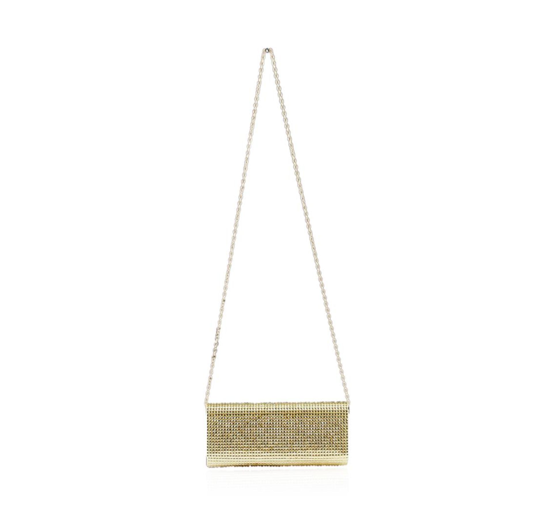 Peggy Sparkly Gold Evening Clutch - Image 2 of 3