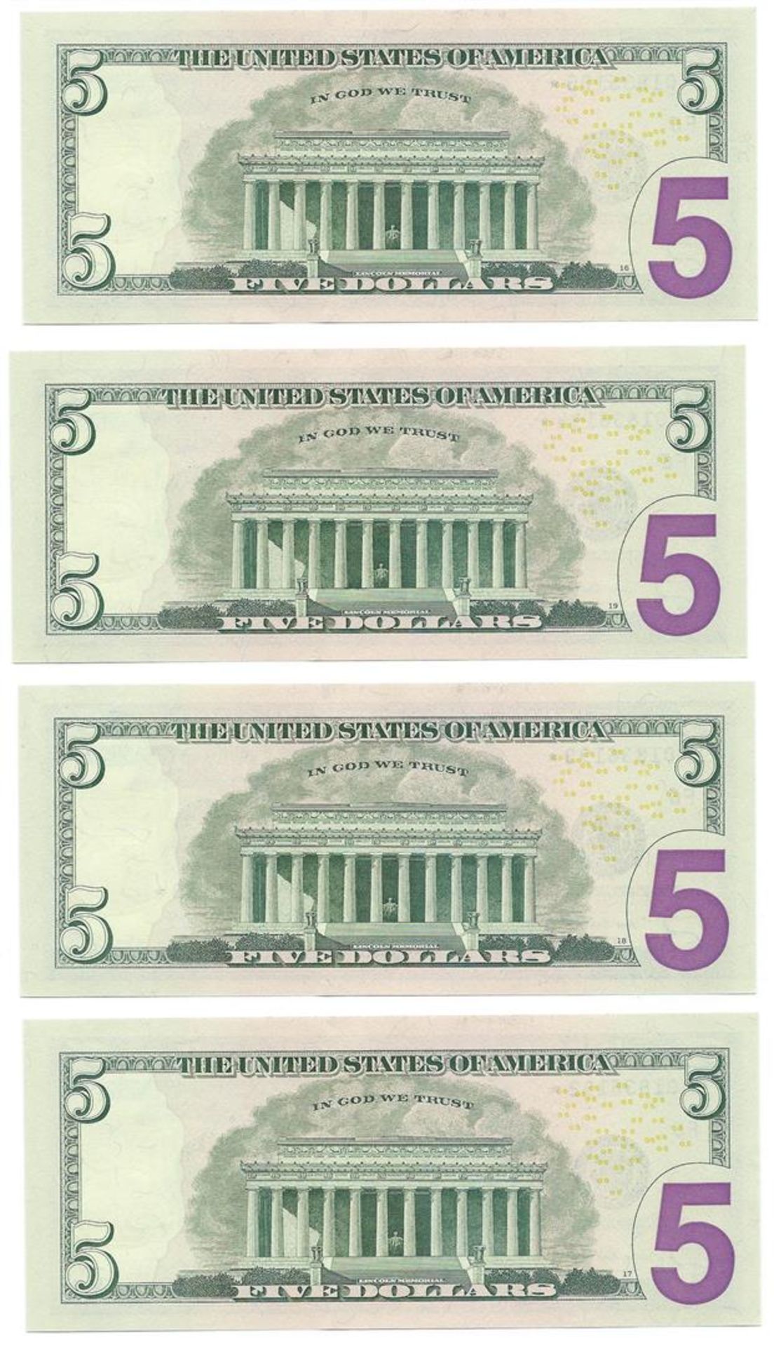 (10) Consecutive 2006 $5 FRN Star Notes CHCU - Image 2 of 6