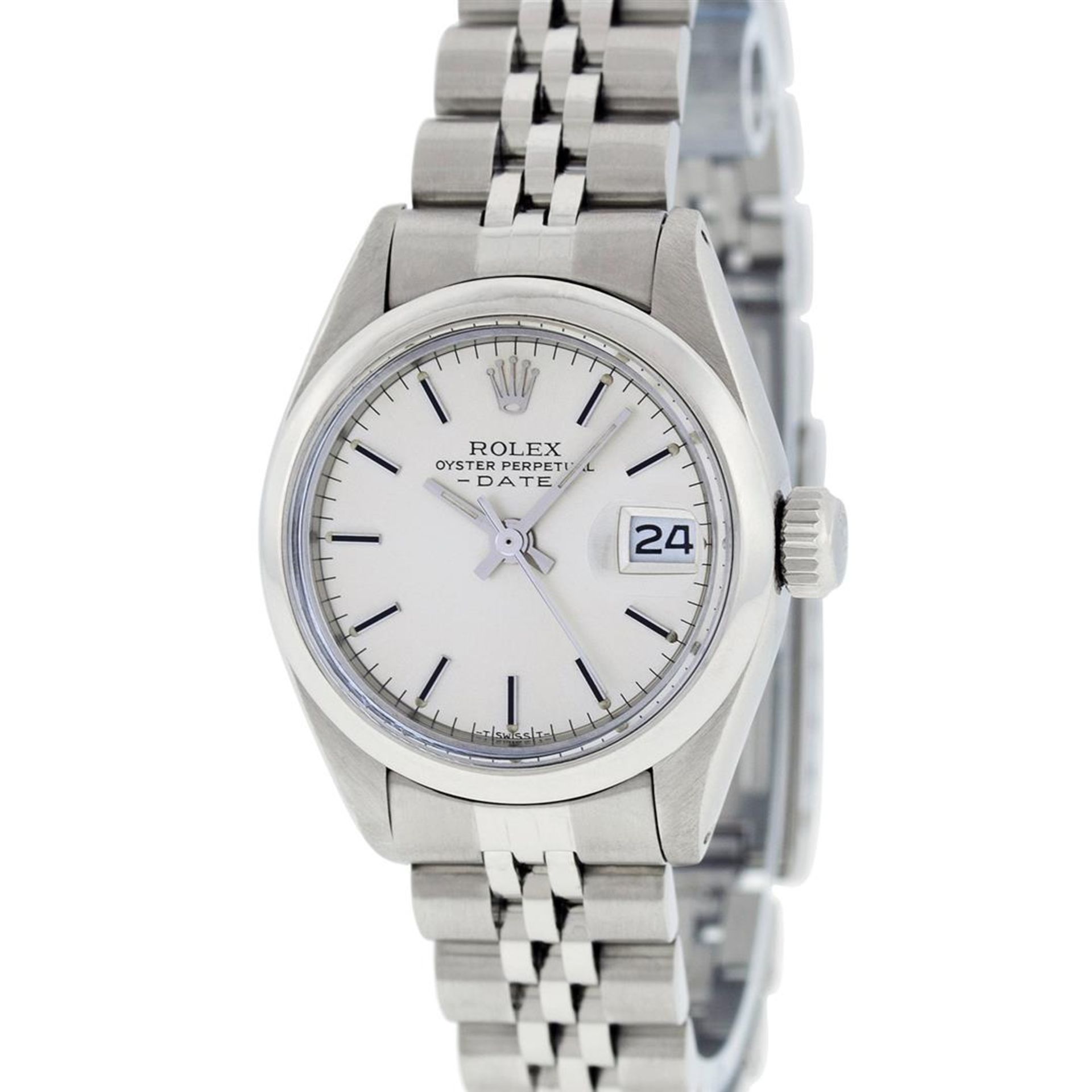 Rolex Ladies Stainless Steel Silver Index 26MM Datejust Wristwatch - Image 2 of 8
