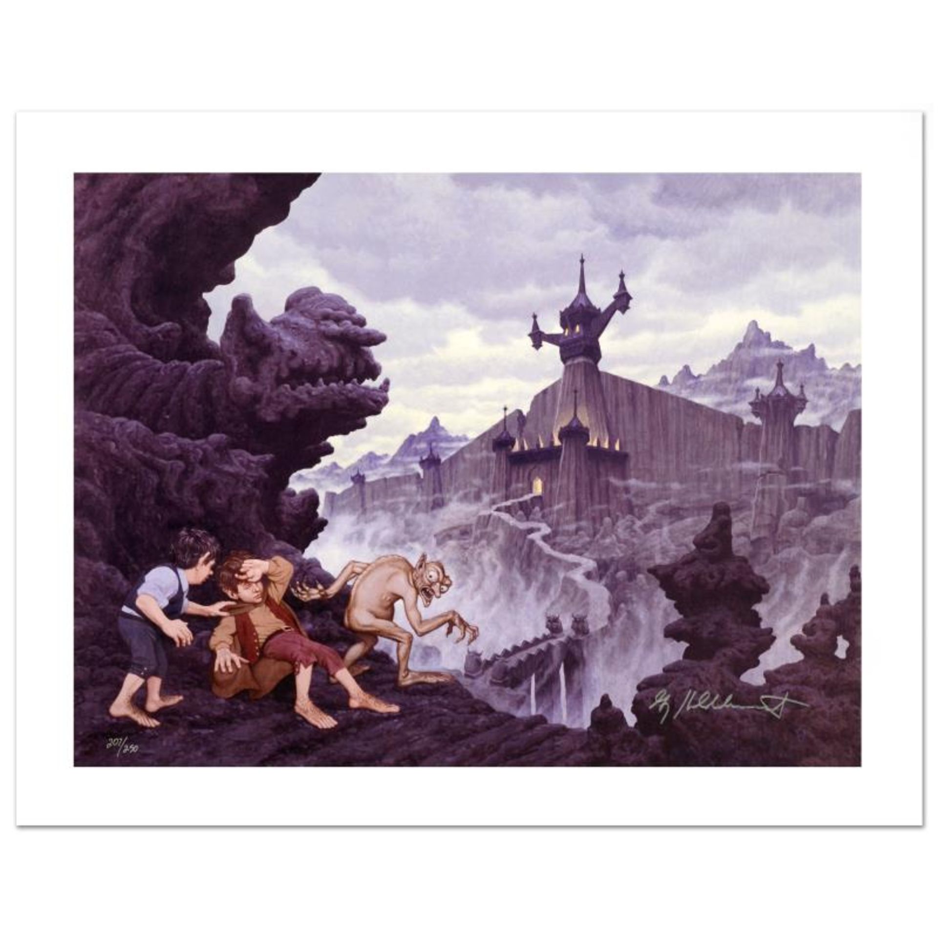 "City Of The Ringwraiths" Limited Edition Giclee on Canvas by The Brothers Hilde