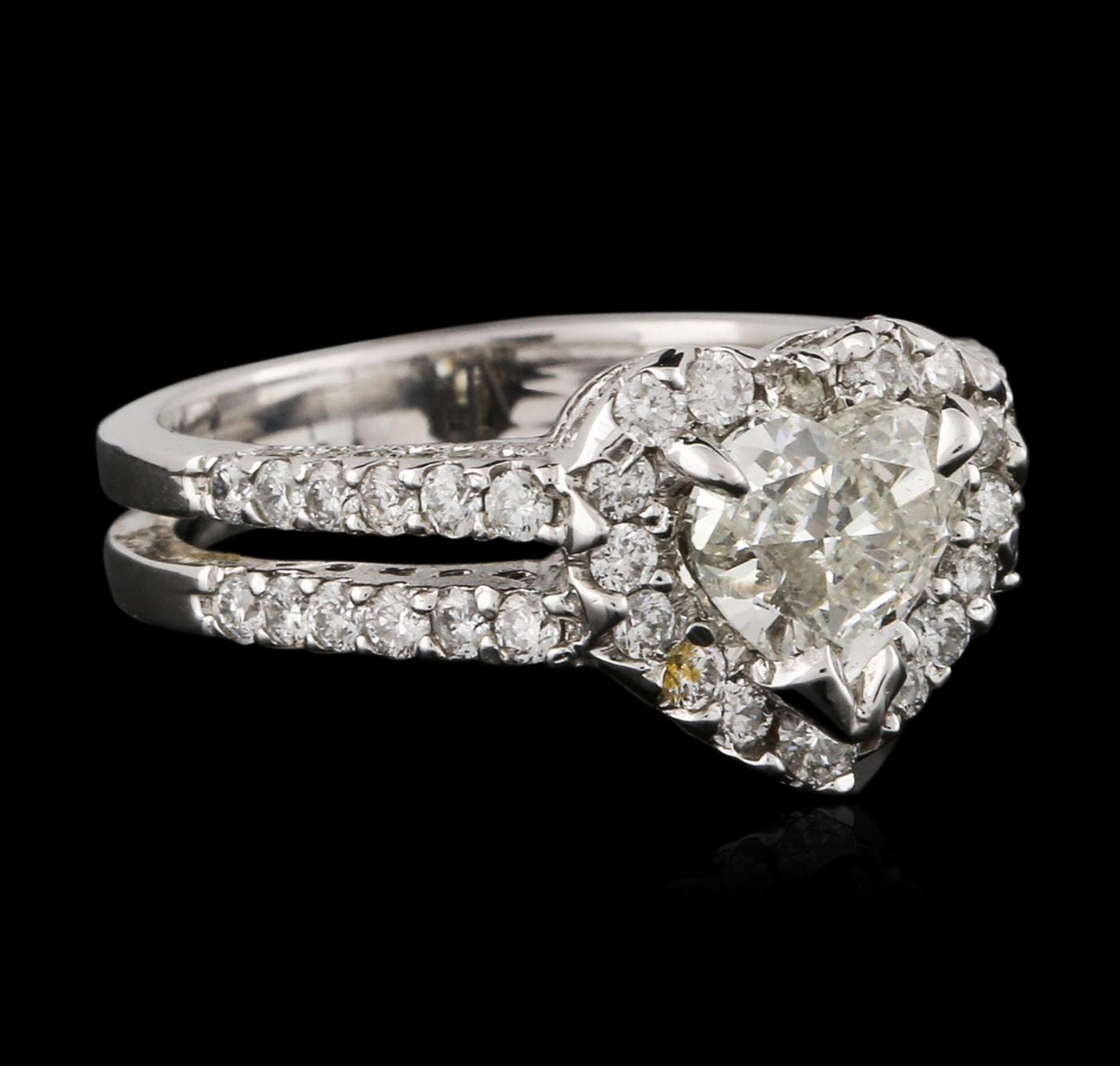 14KT White Gold 1.49 ctw Diamond Ring - Image 2 of 4