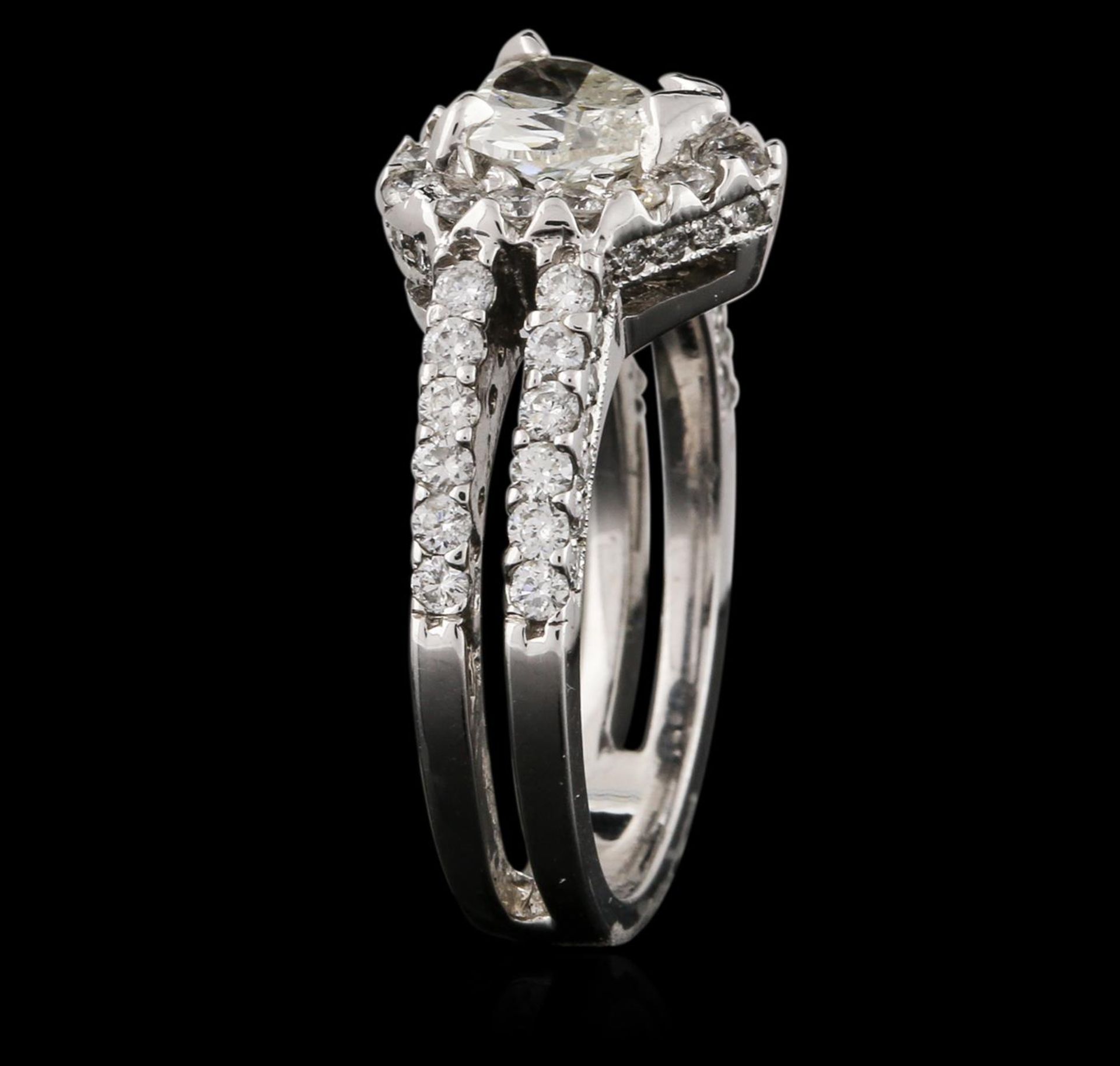 14KT White Gold 1.49 ctw Diamond Ring - Image 3 of 4