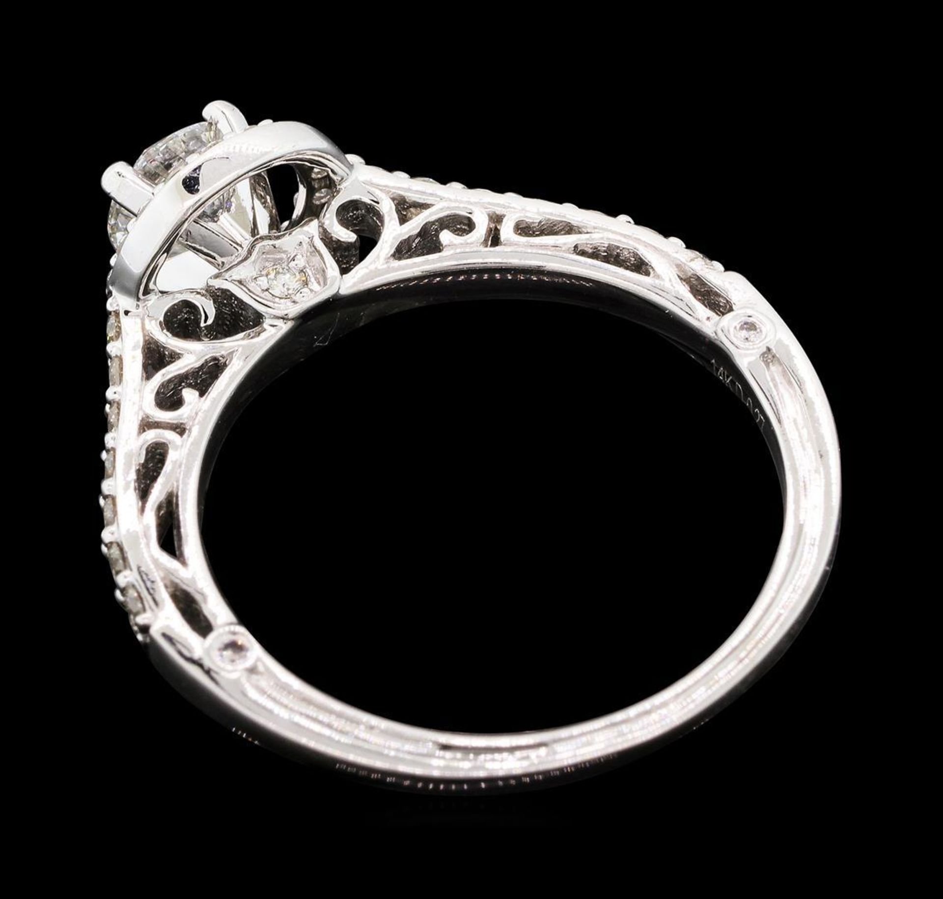 0.79 ctw Diamond Ring - 14KT White Gold - Image 3 of 5