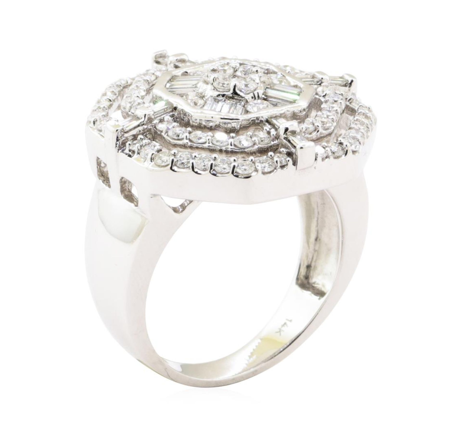 1.70 ctw Diamond Ring - 14KT White Gold - Image 4 of 4