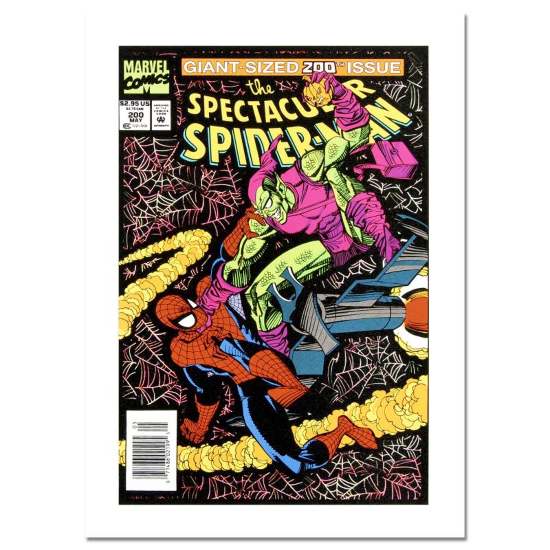 Marvel Comics, "Spectacular Spider-Man #200" Numbered Limited Edition Canvas by