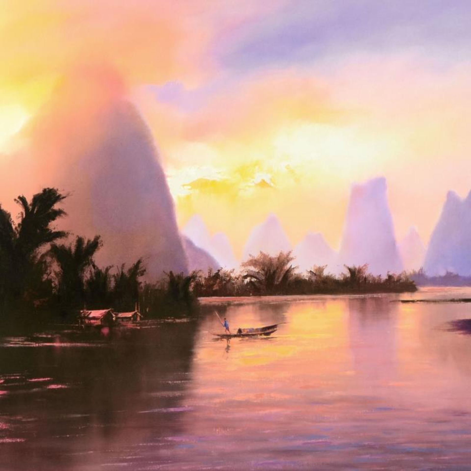Tropic Dawn by Leung, H. - Image 2 of 2