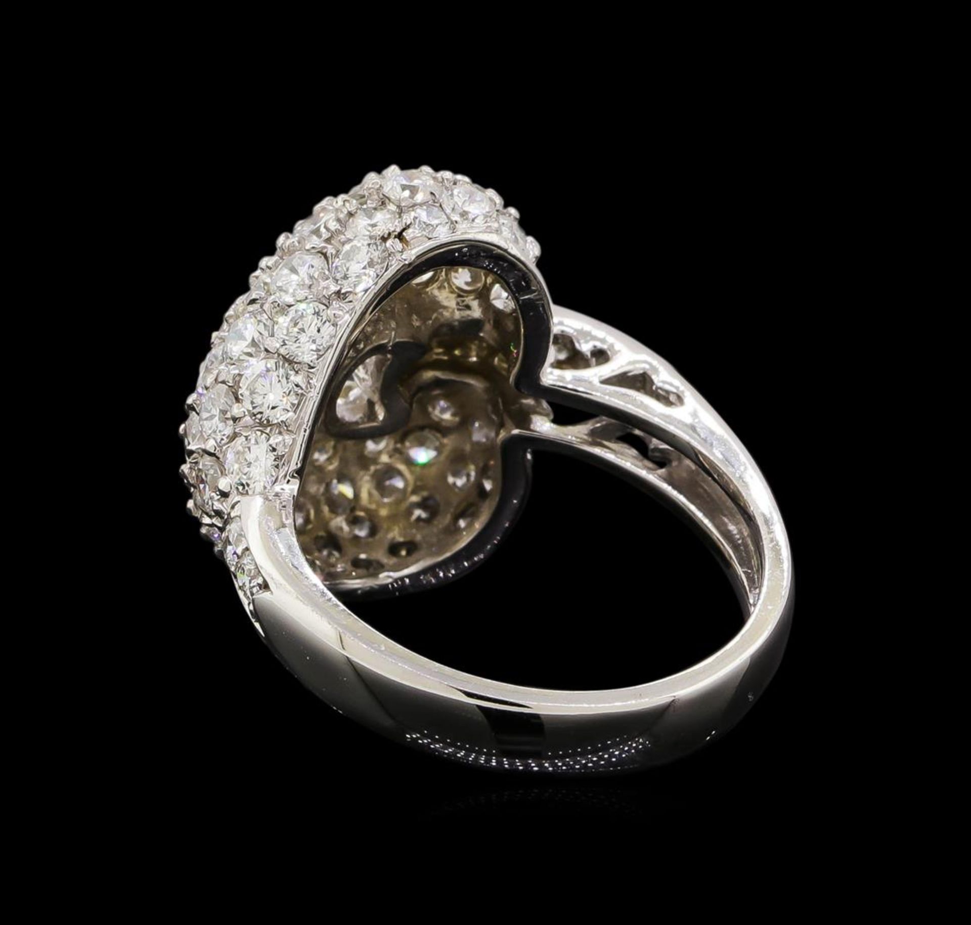 14KT White Gold 1.74 ctw Diamond Ring - Image 3 of 5