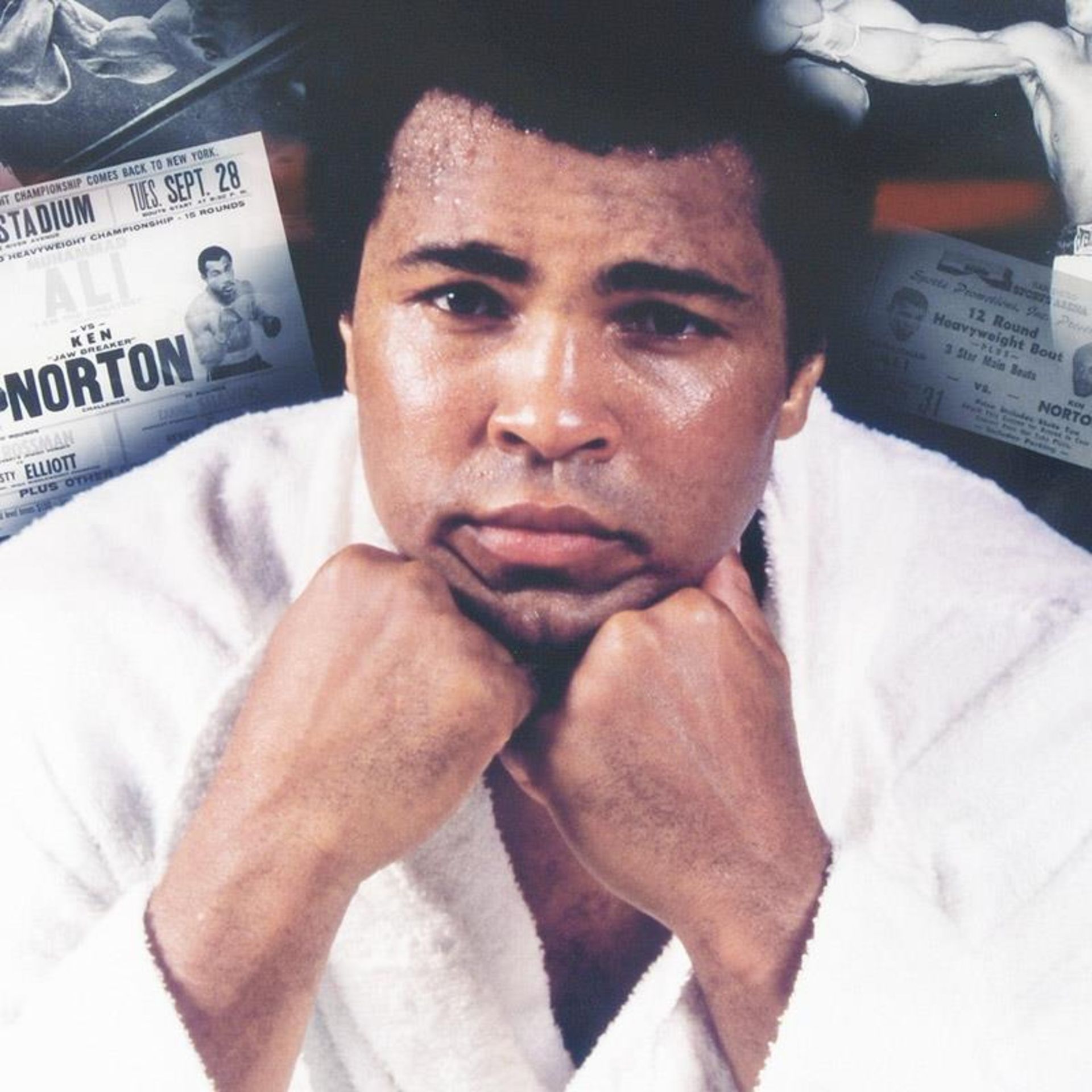 Licensed Photograph of Heavyweight Champ Muhammad Ali. - Image 2 of 2