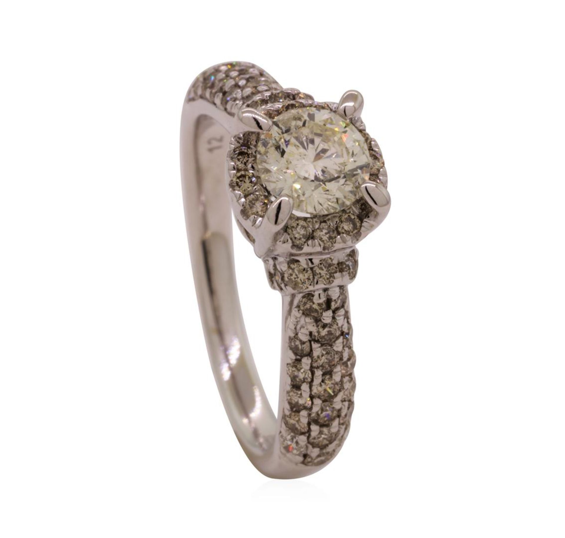 1.24 ctw Diamond Ring - 14KT White Gold - Image 4 of 5