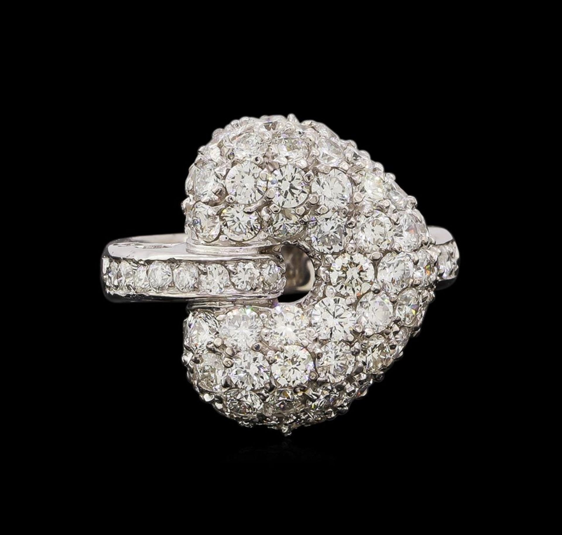 14KT White Gold 1.74 ctw Diamond Ring - Image 2 of 5