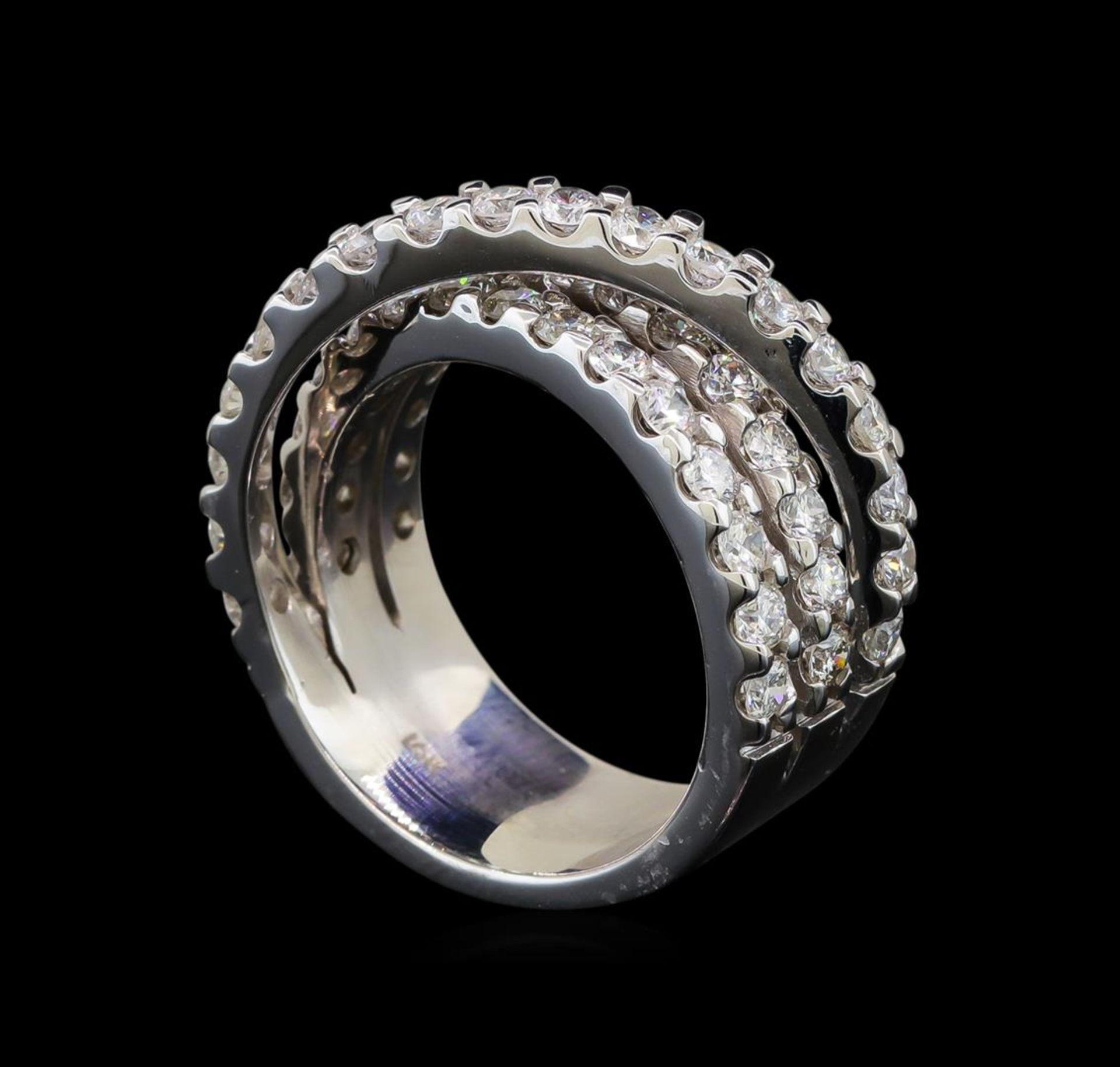 14KT White Gold 2.40 ctw Diamond Ring - Image 4 of 5