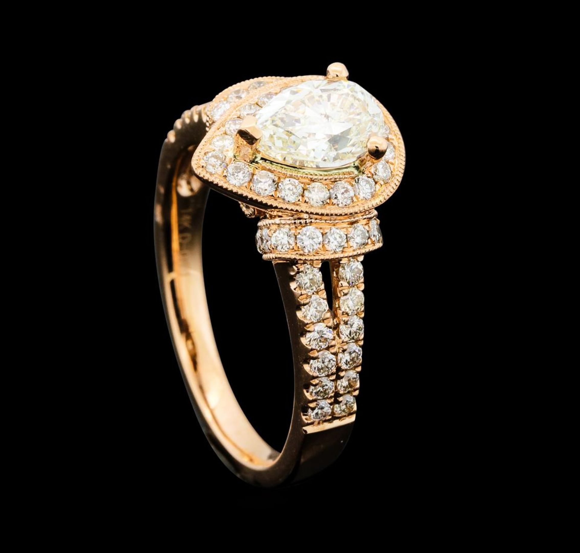 1.73 ctw Diamond Ring - 14KT Rose Gold - Image 4 of 5