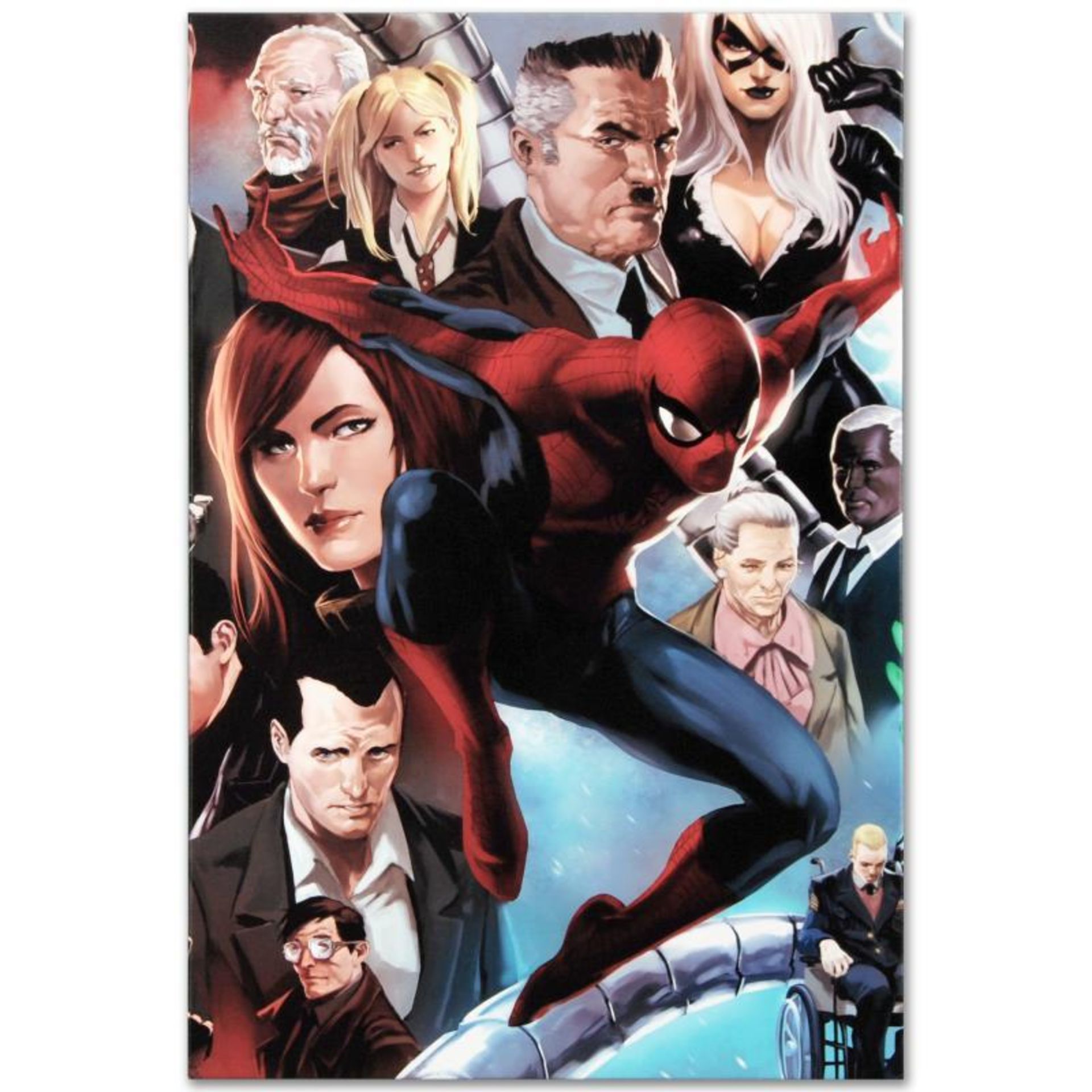 Marvel Comics "Amazing Spider-Man #645" Numbered Limited Edition Giclee on Canva