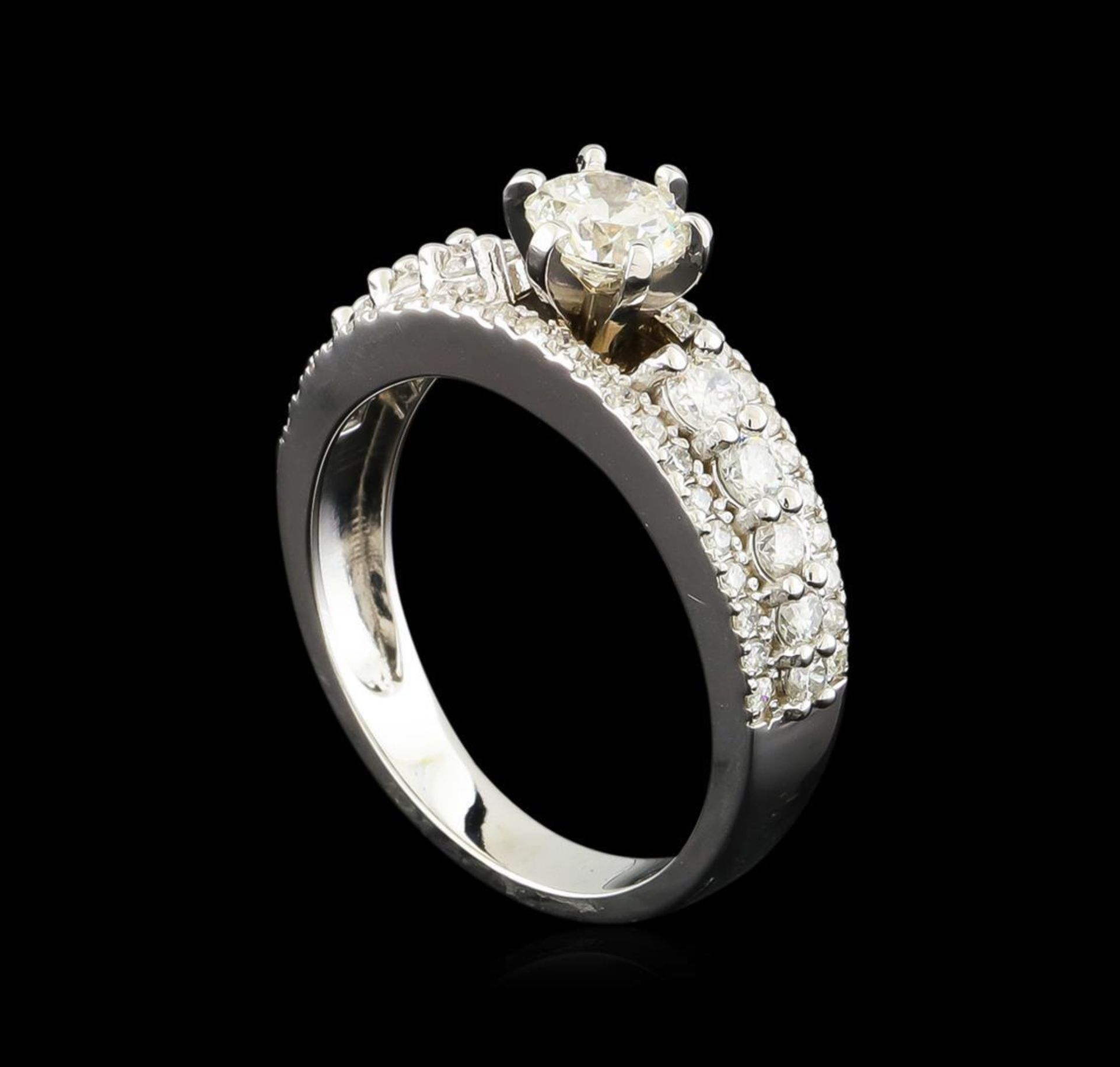 1.25 ctw Diamond Ring - 14KT White Gold - Image 4 of 5