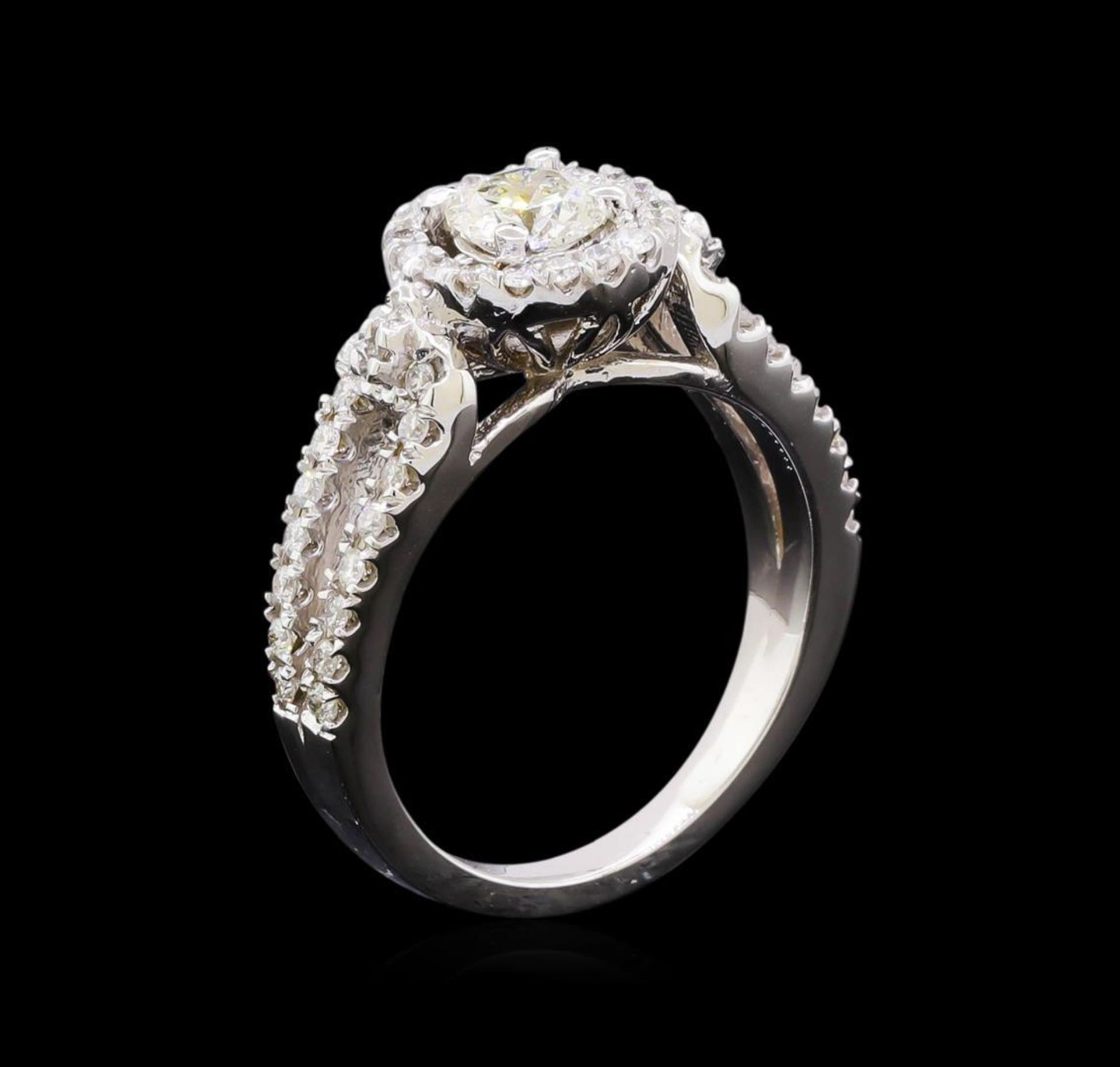 1.04 ctw Diamond Ring - 14KT White Gold - Image 4 of 5