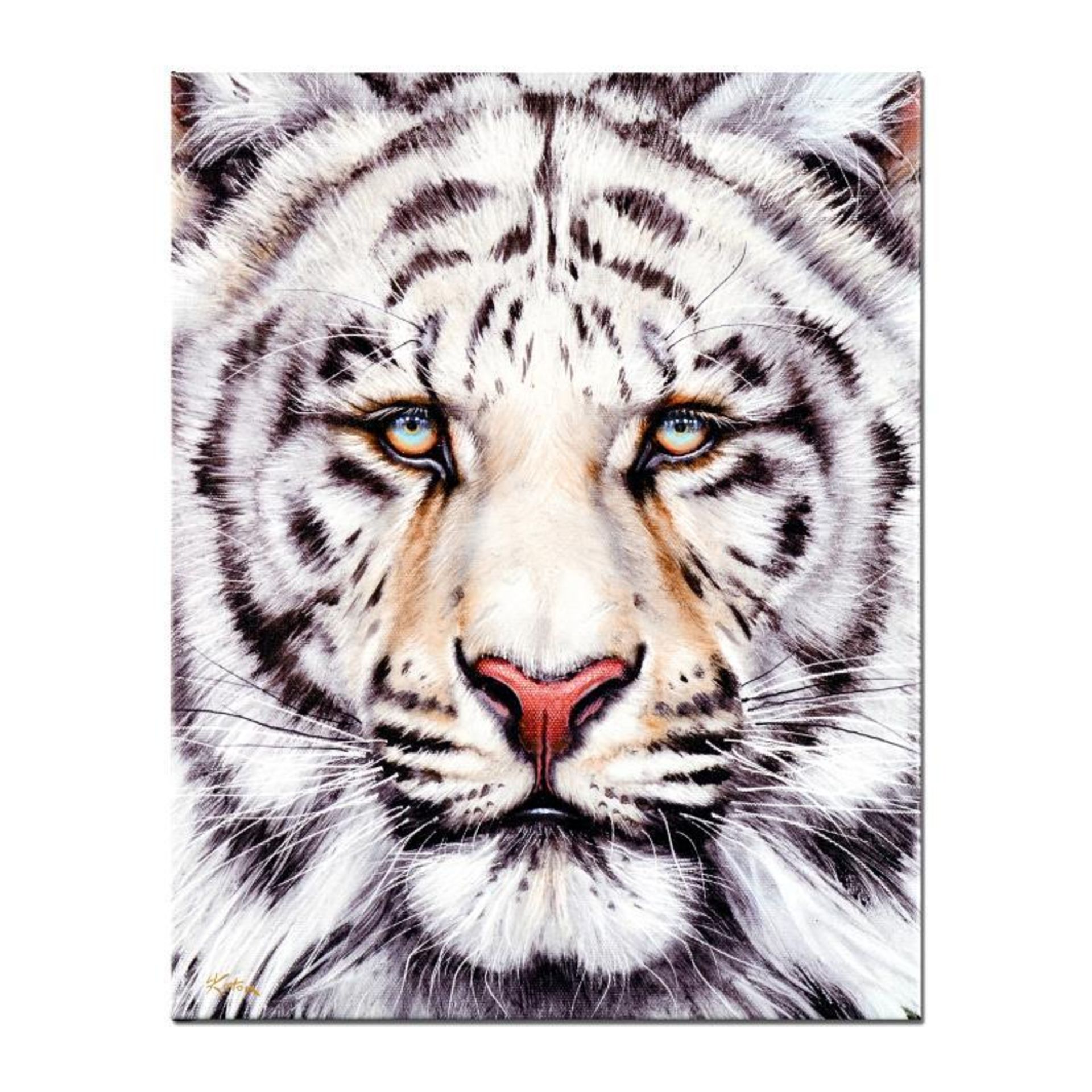 "Bengal" Limited Edition Giclee on Canvas by Martin Katon, Numbered and Hand Sig