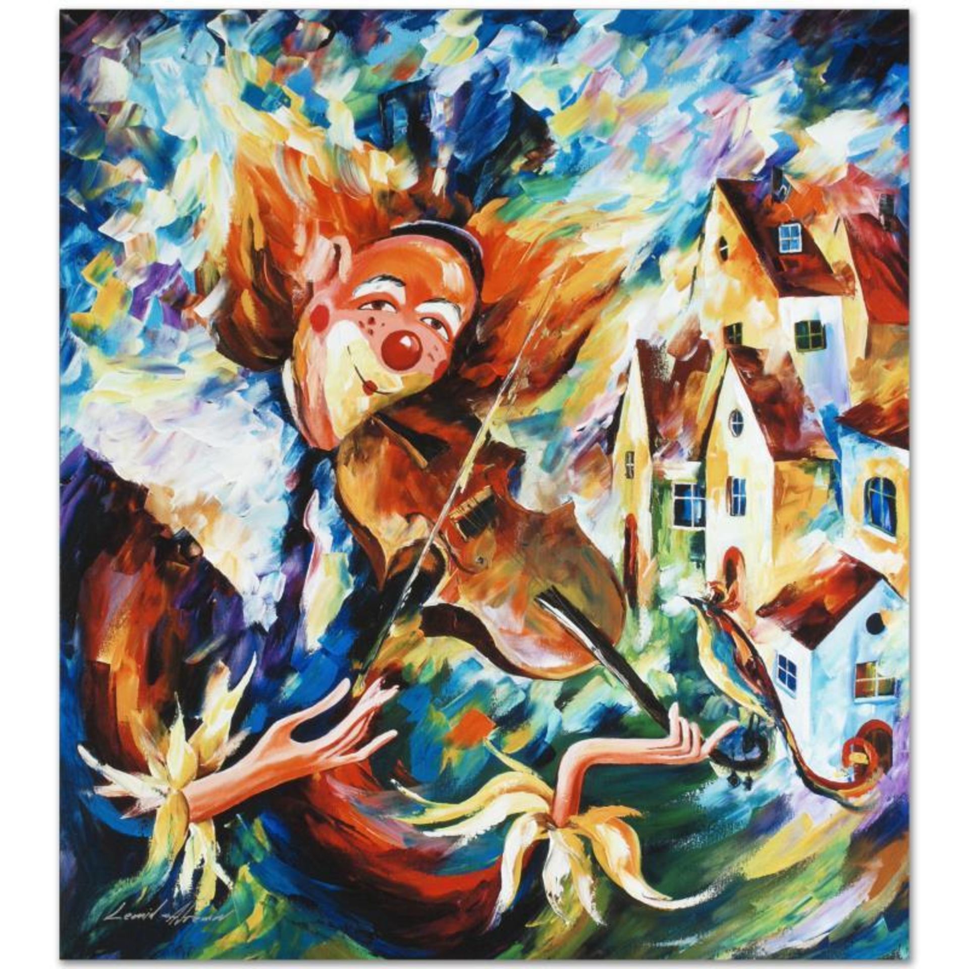 Leonid Afremov (1955-2019) "For Fun" Limited Edition Giclee on Canvas, Numbered