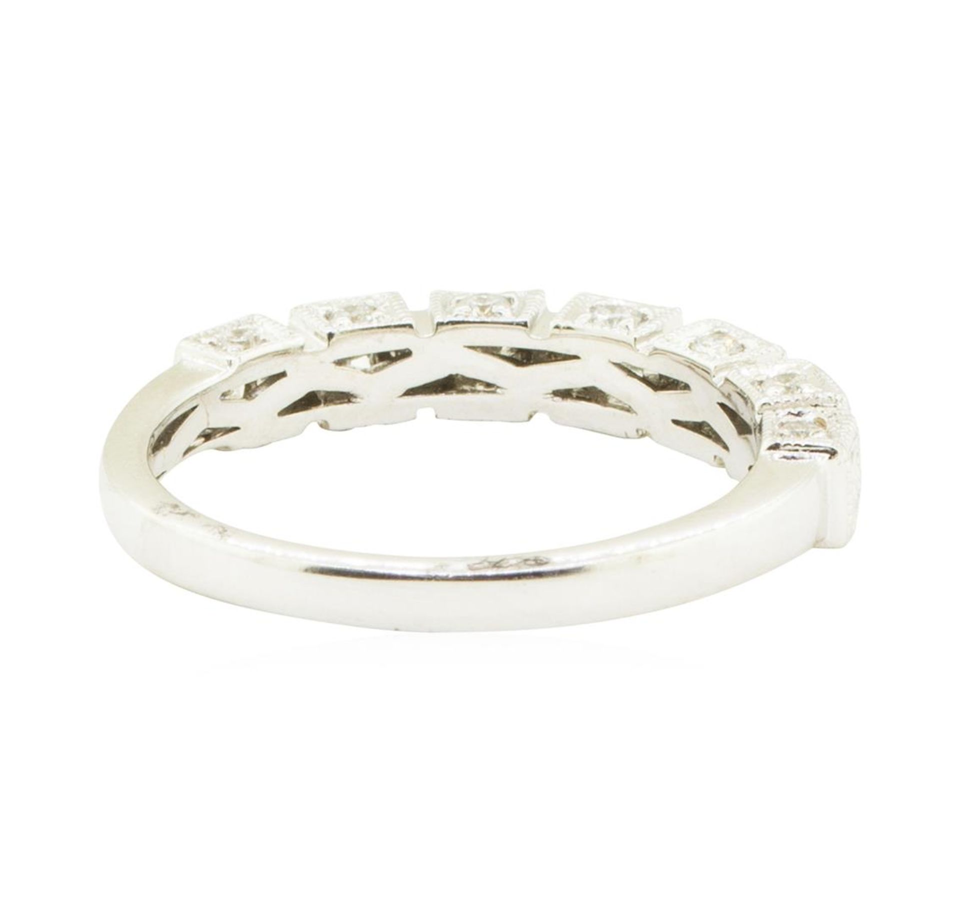 0.70 ctw Diamond Ring - 18KT White Gold - Image 3 of 4