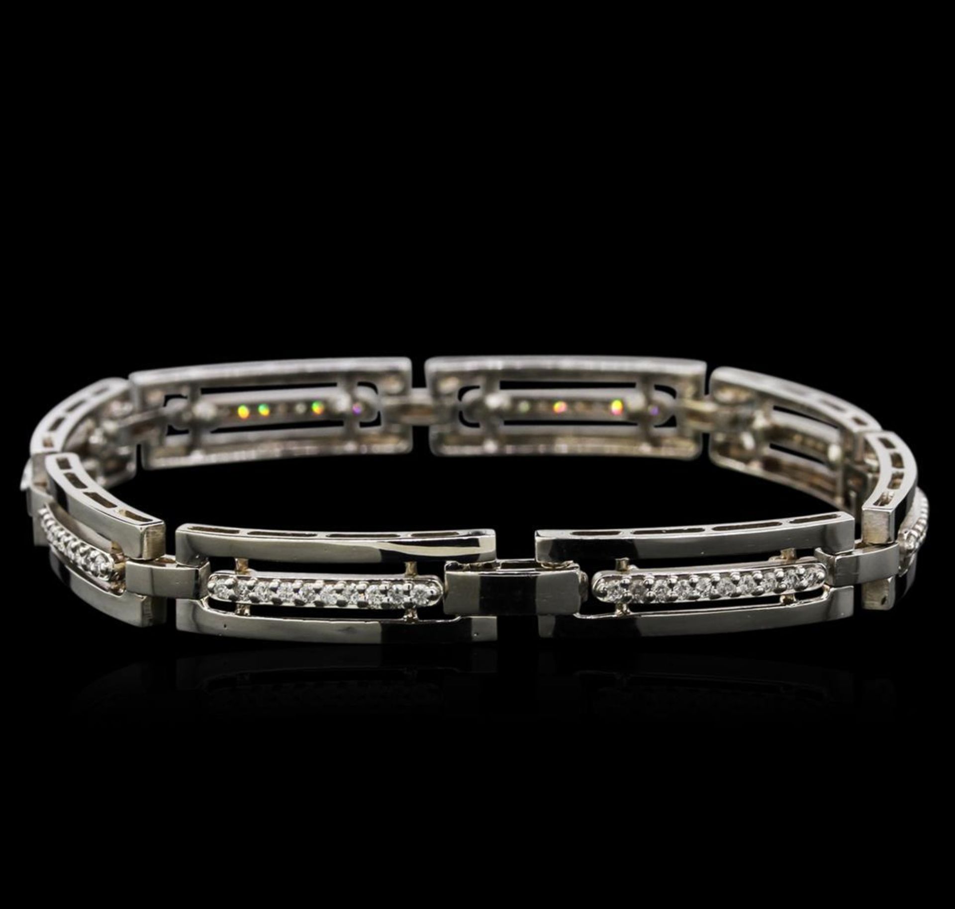 0.95 ctw Diamond Bracelet - 14KT White Gold - Image 2 of 4