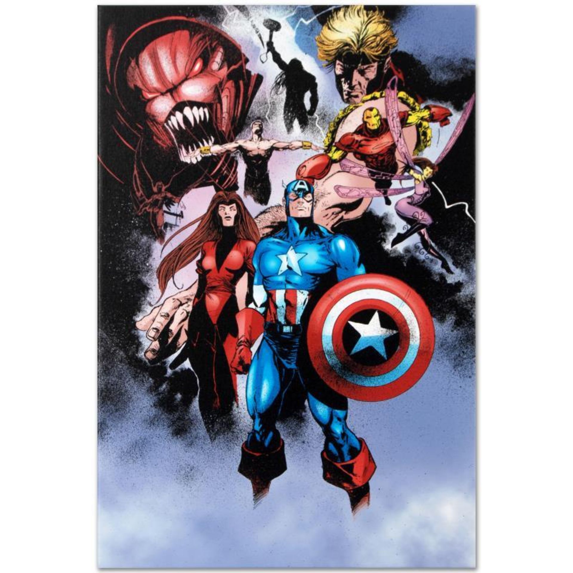 Marvel Comics "Avengers #99 Annual" Numbered Limited Edition Giclee on Canvas by