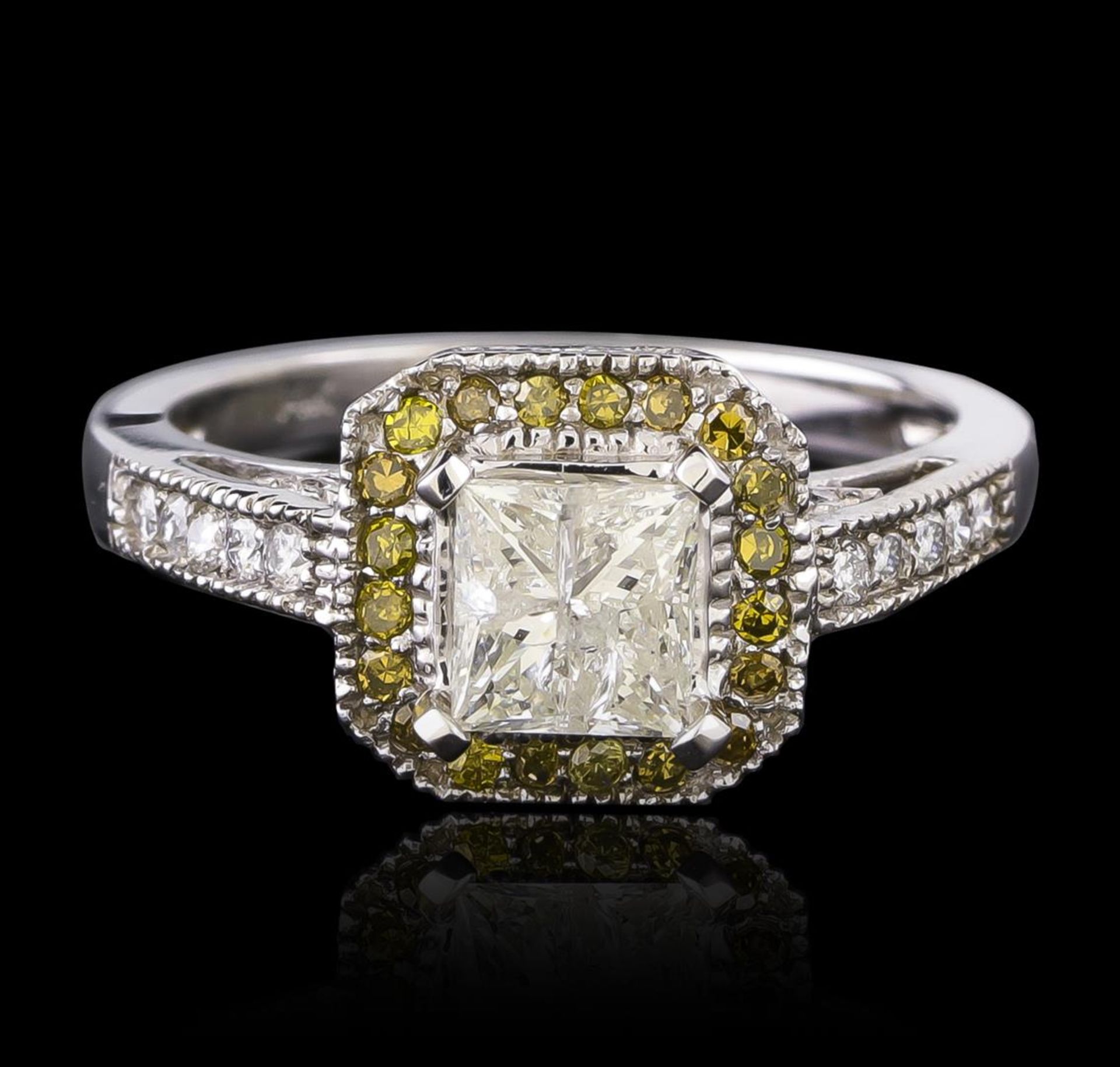 14KT White Gold 1.31 ctw Diamond Ring - Image 2 of 5