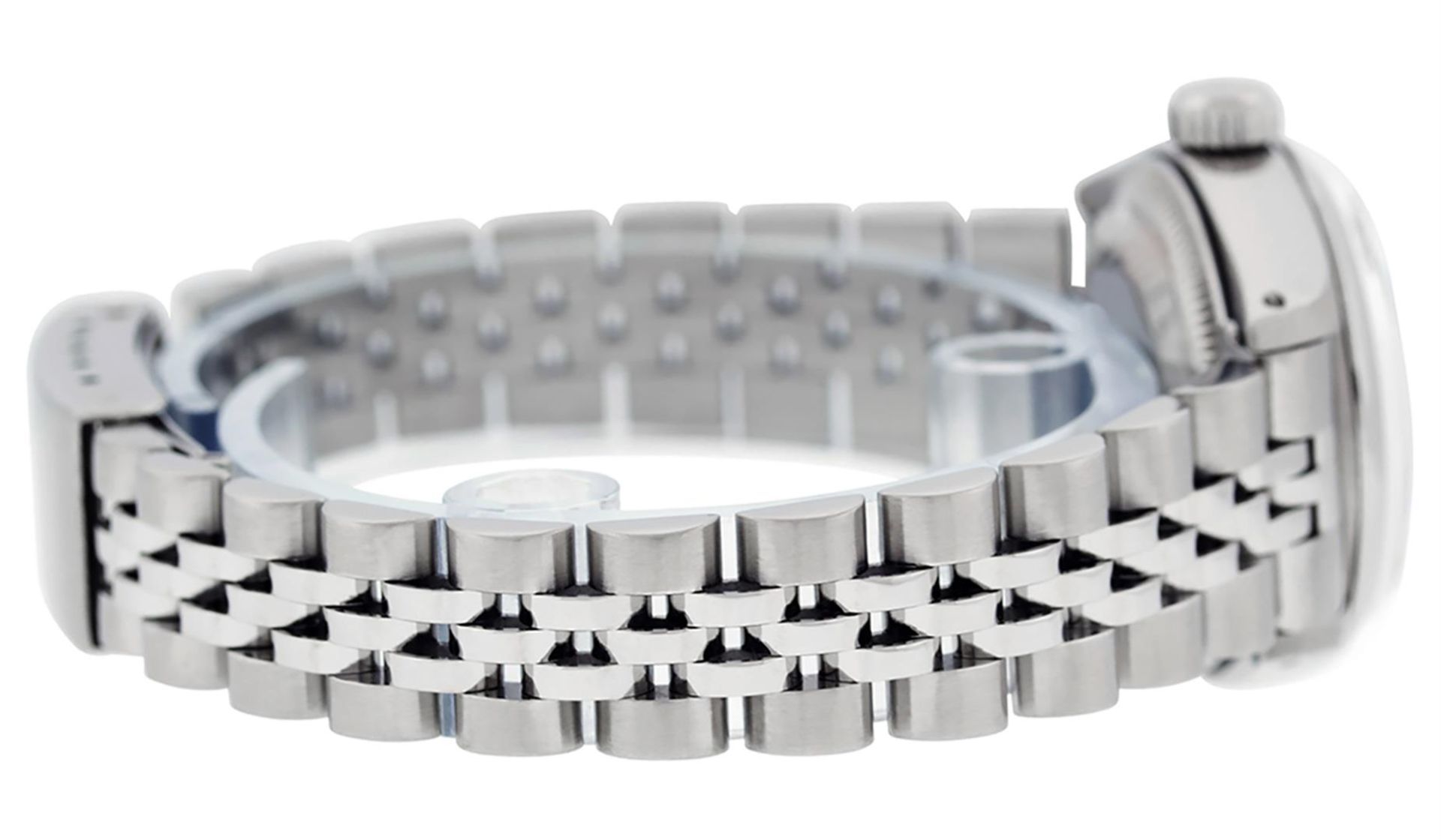 Rolex Ladies Stainless Steel Silver Index 26MM Datejust Wristwatch - Image 3 of 8