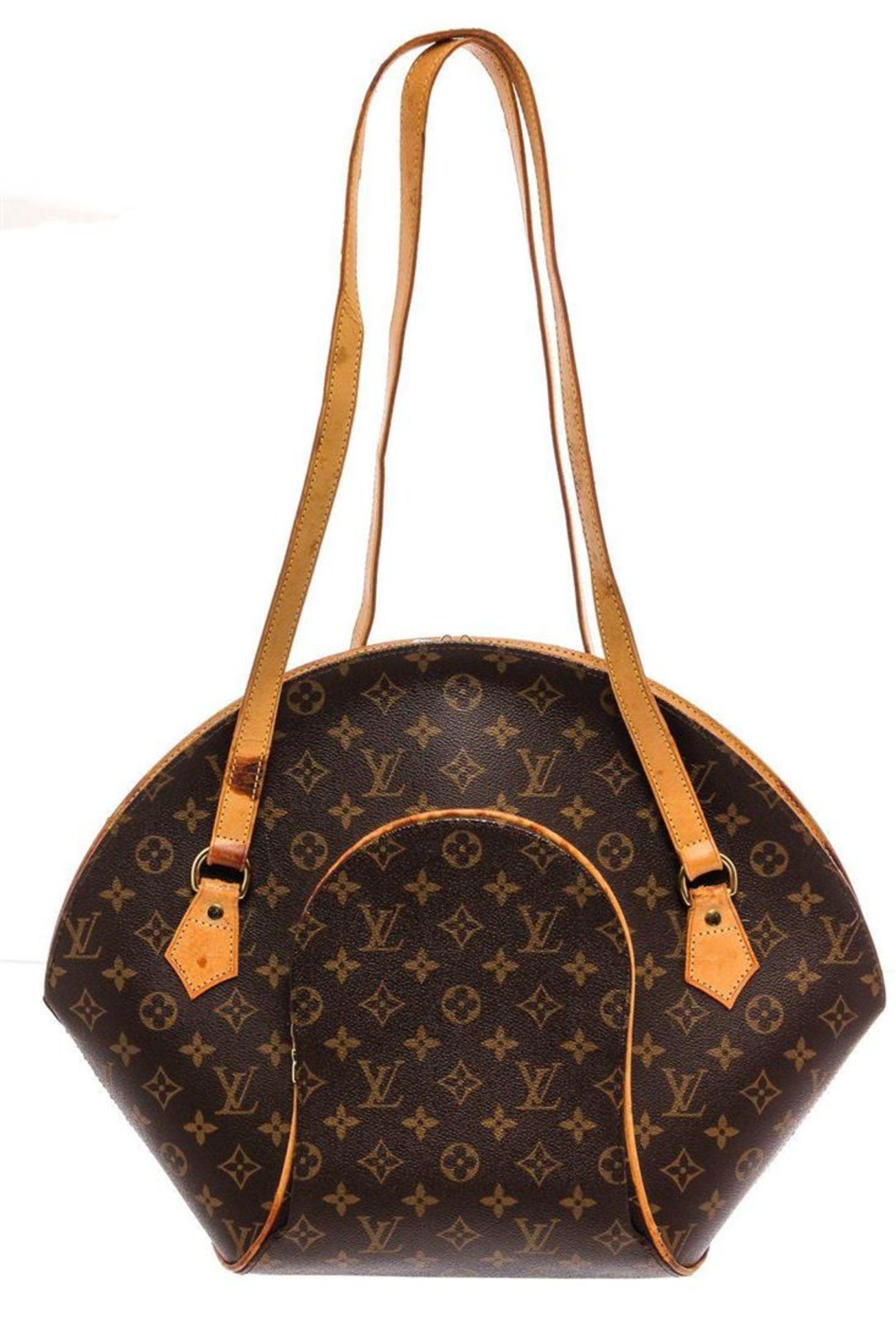 Louis Vuitton Monogram Canvas Leather Ellipse Shopper Bag